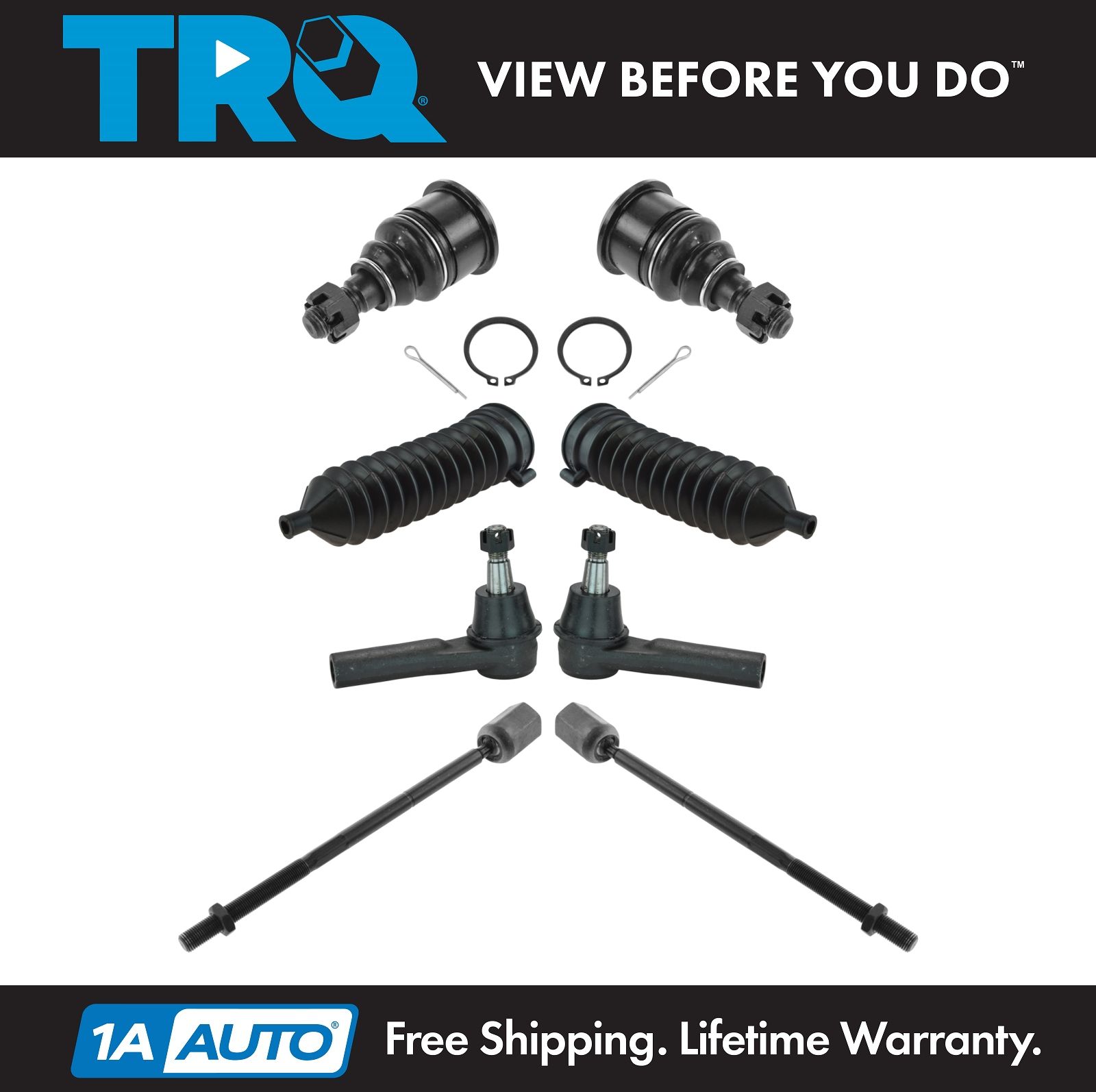 <b>8 Piece Steering & Suspension Kit</b>