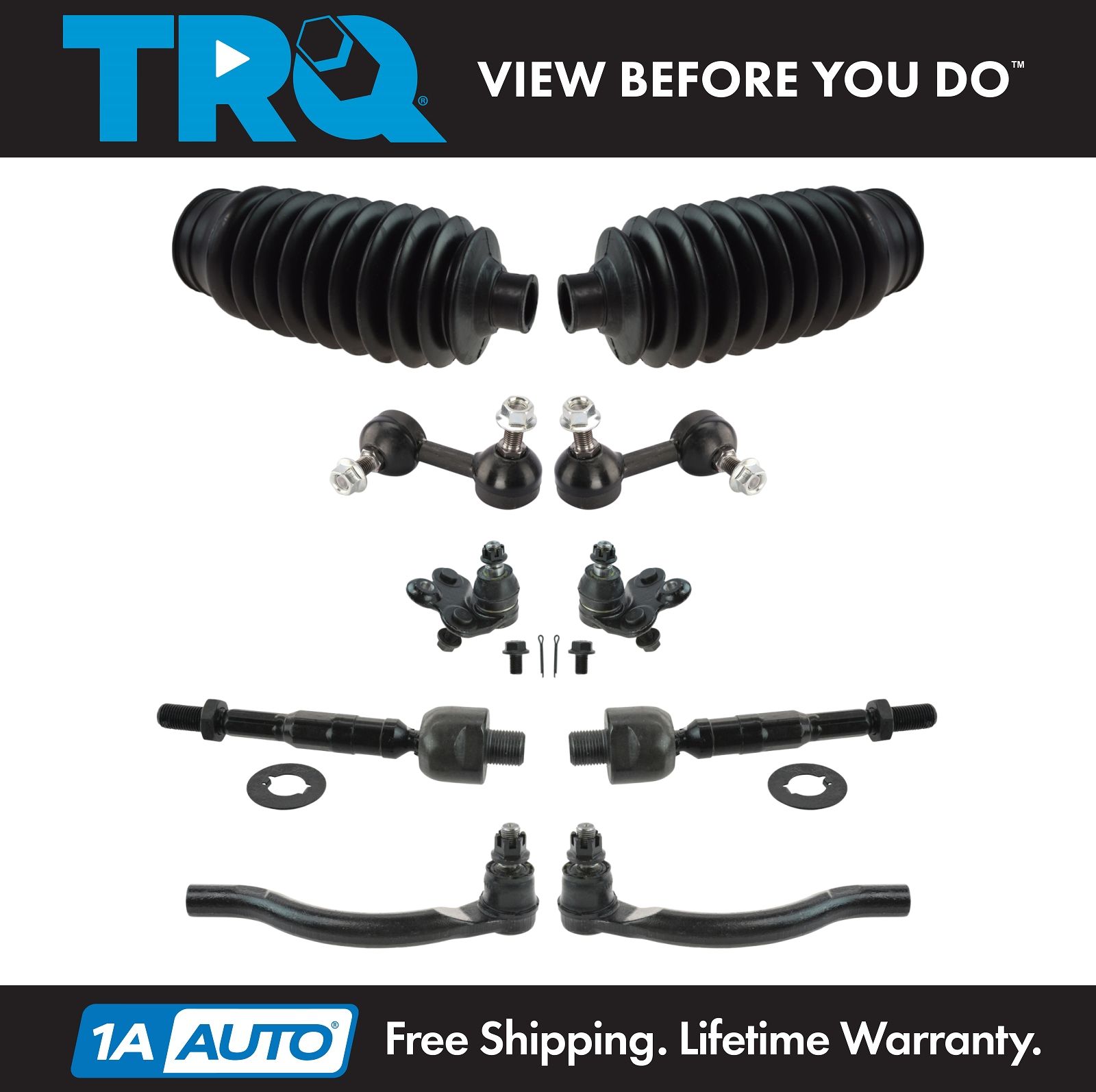 <b>10 Piece Steering & Suspension Kit</b>