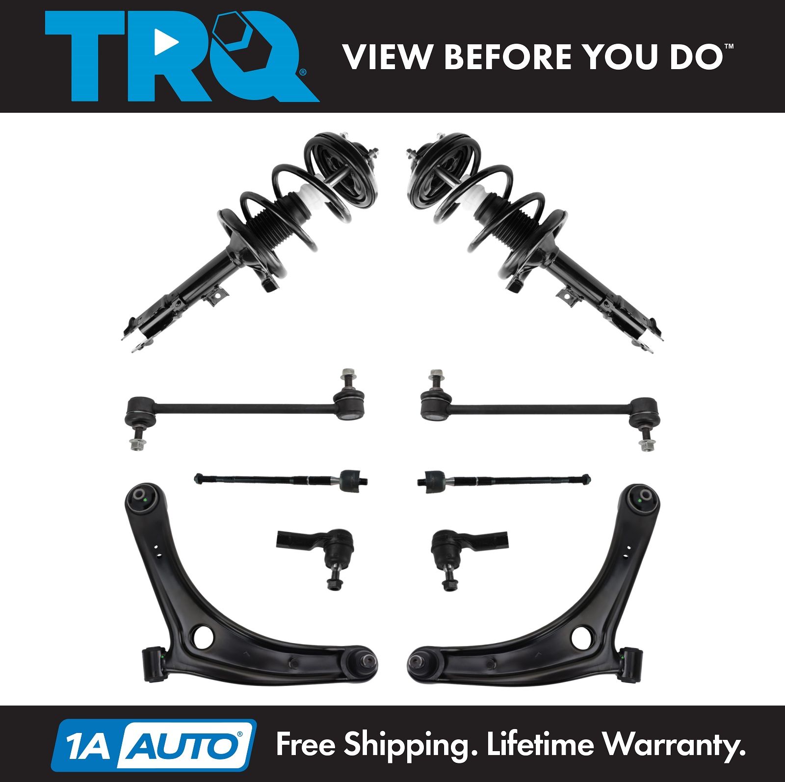 <b>10 Piece Steering & Suspension Kit</b>