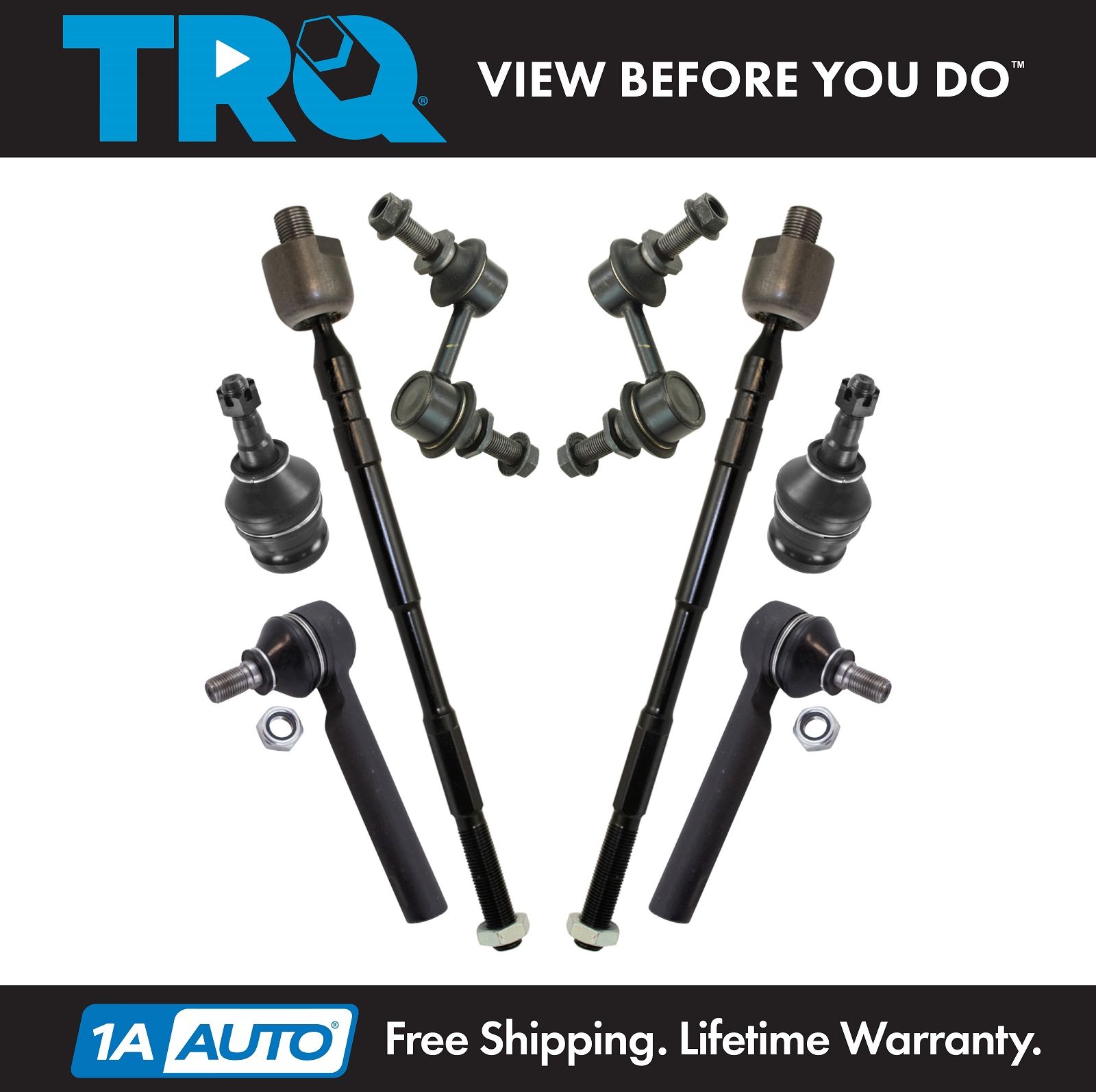 <b>8 Piece Steering & Suspension Kit</b>