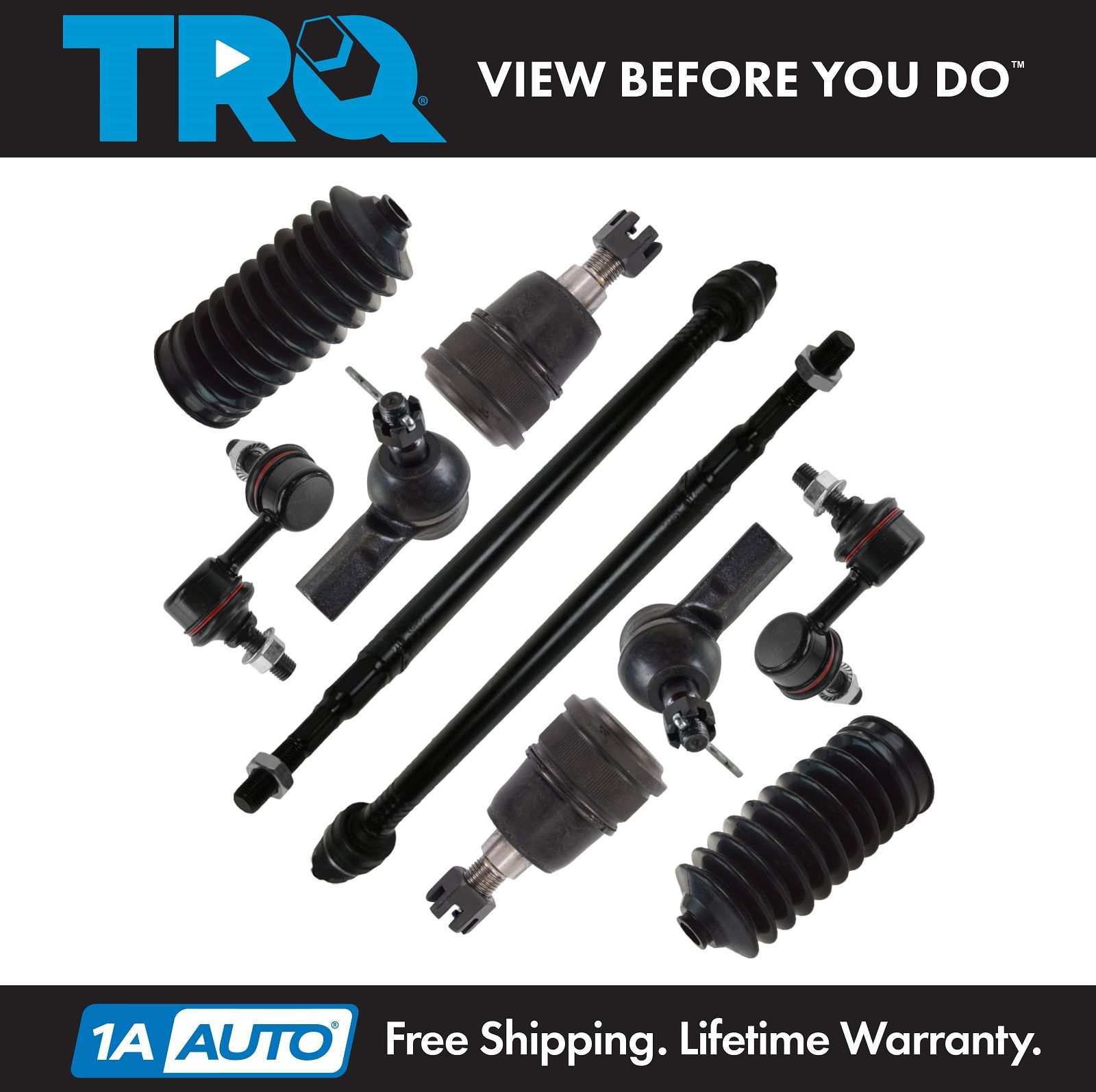 <b>10 Piece Steering & Suspension Kit</b>