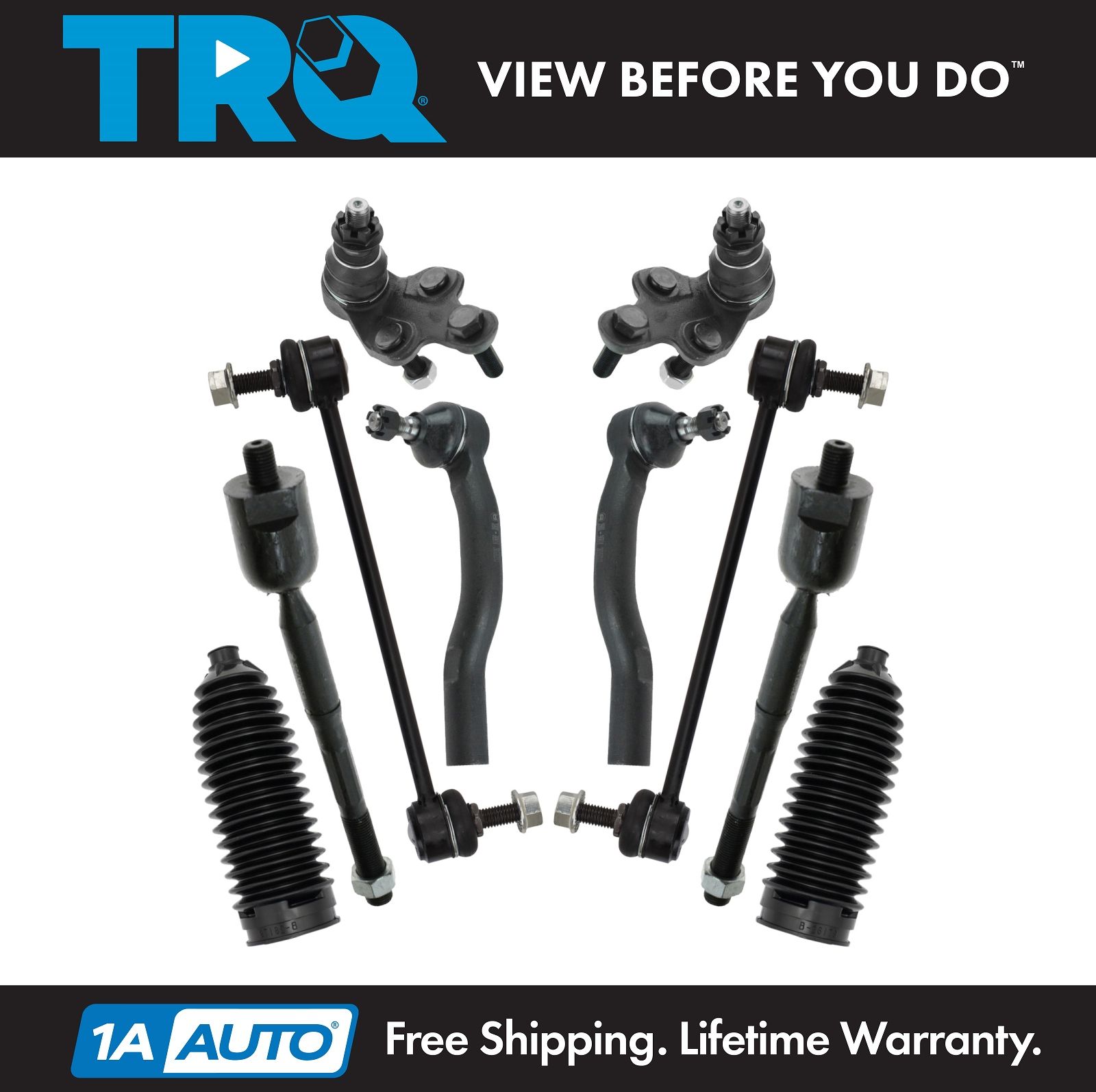 <b>10 Piece Steering & Suspension Kit</b>