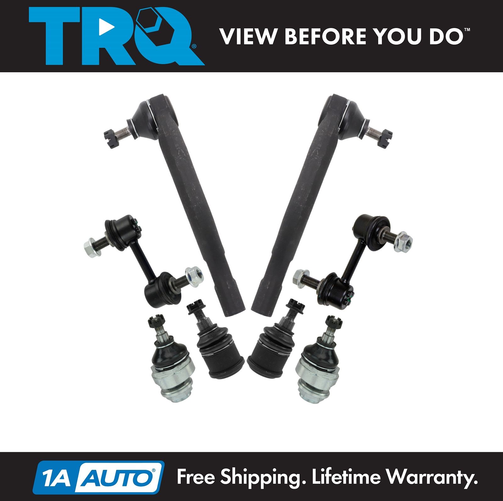 <b>8 Piece Steering & Suspension Kit</b>
