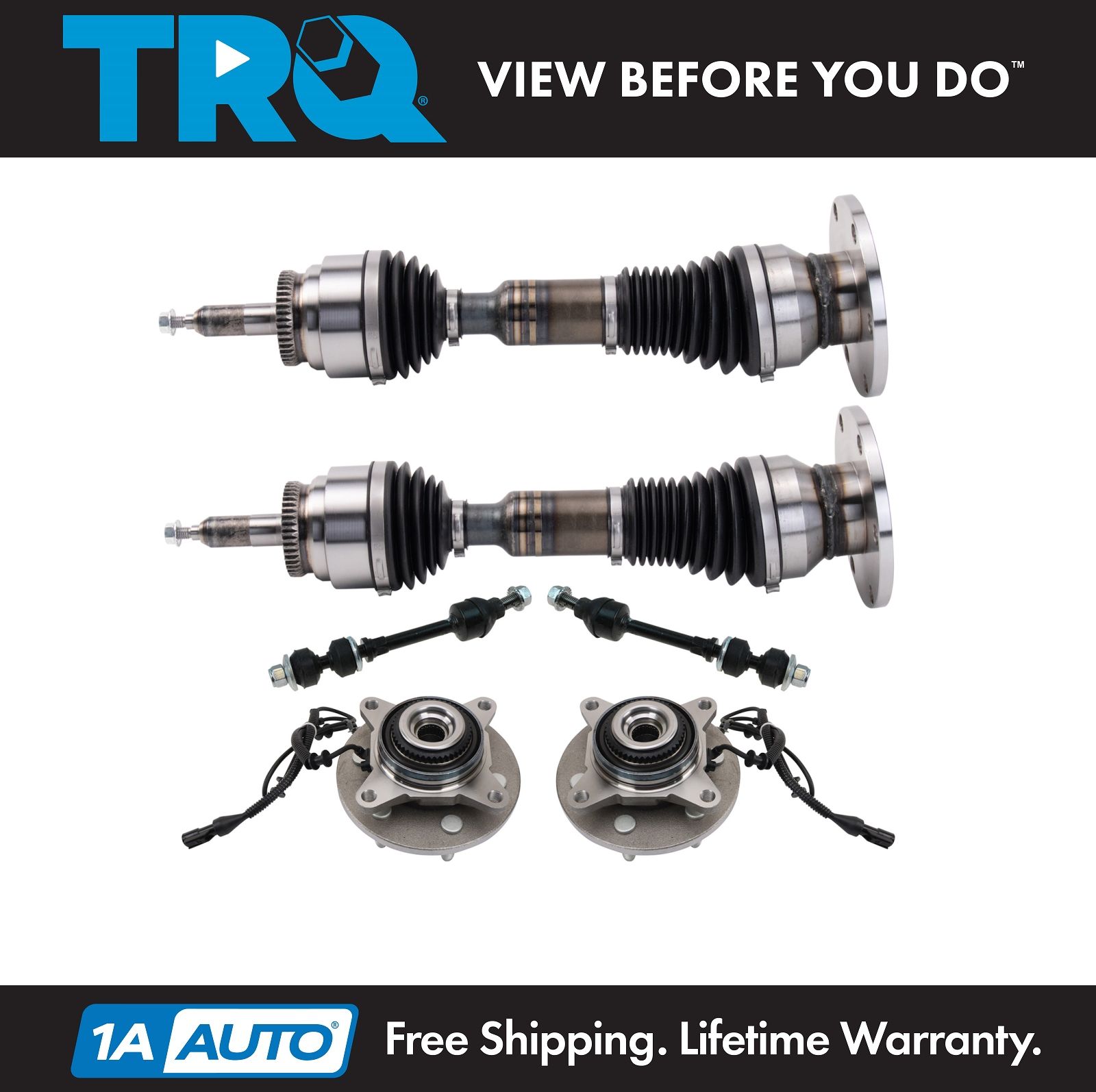 <b>6 Piece Steering & Drivetrain Kit</b>