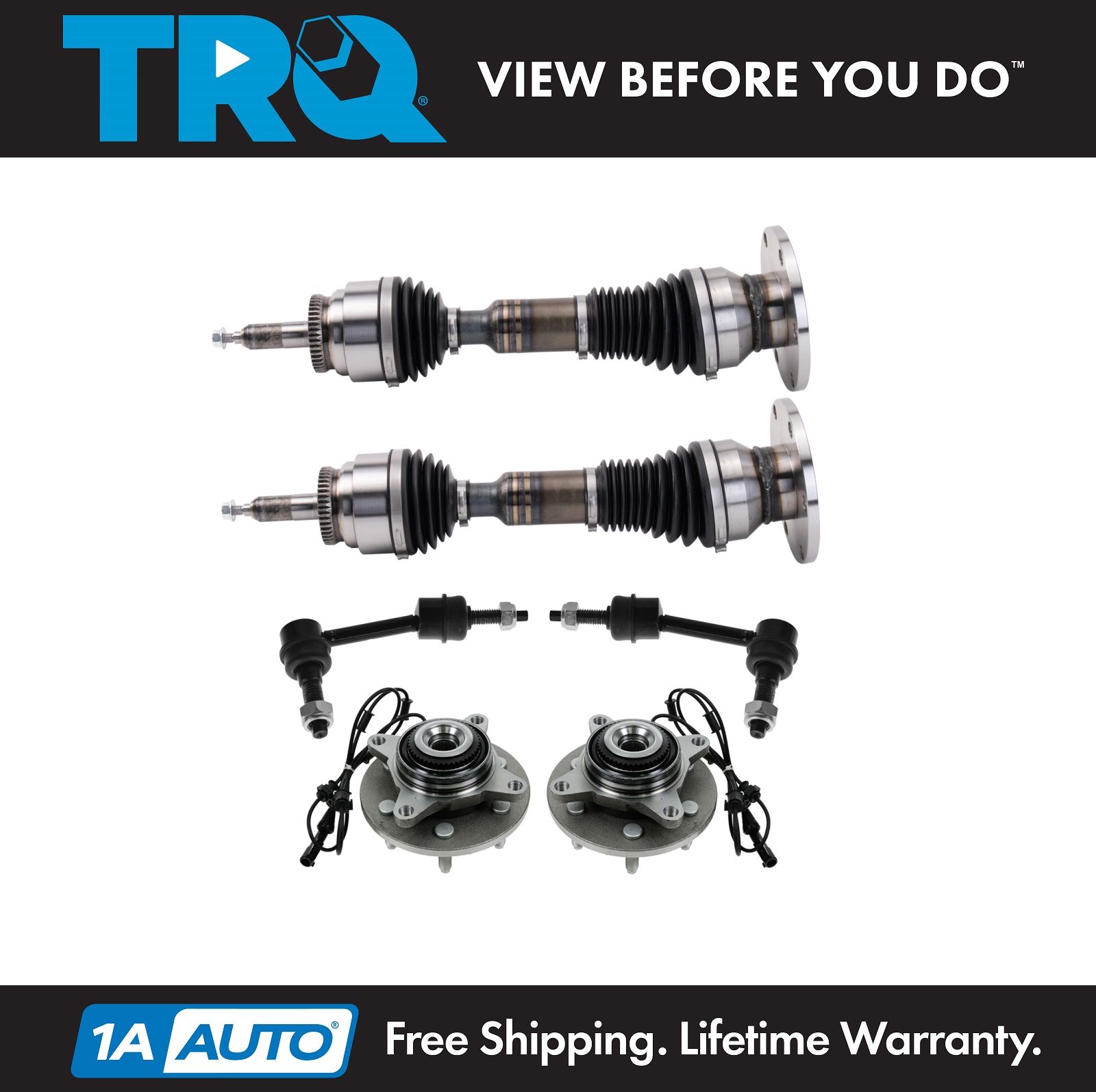 <b>6 Piece Steering & Drivetrain Kit</b>