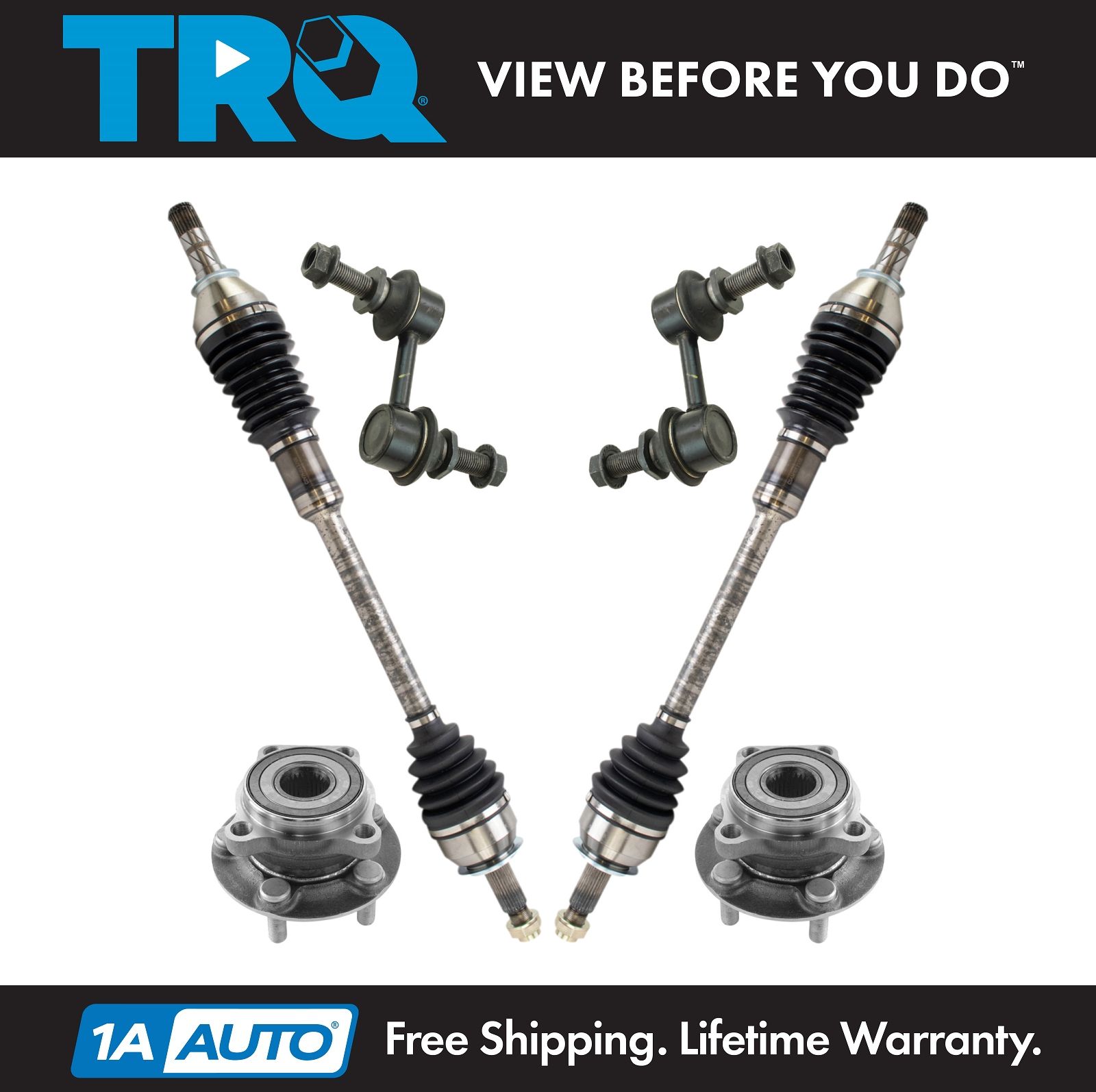 <b>6 Piece Steering & Drivetrain Kit</b>