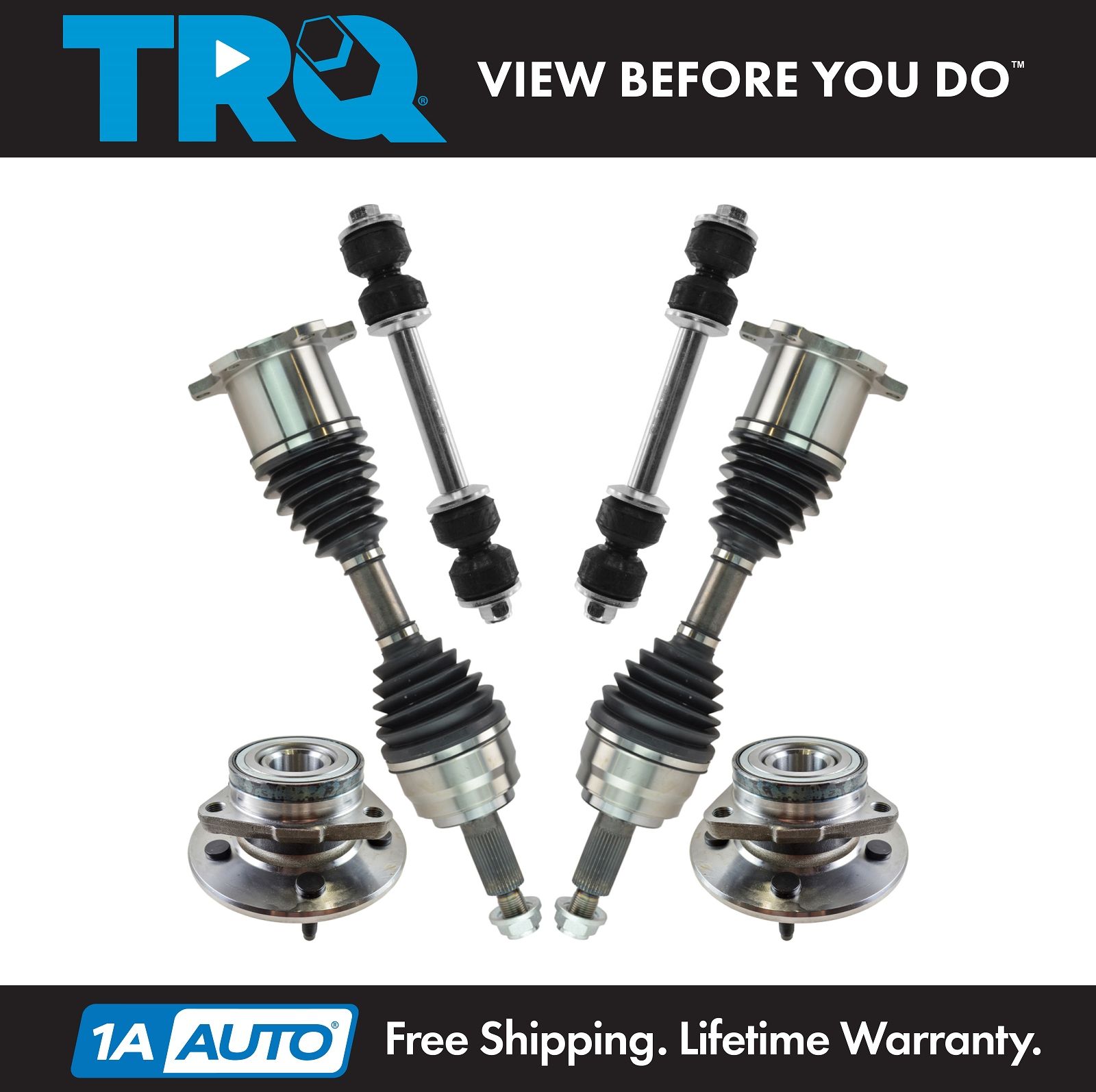 <b>6 Piece Steering & Drivetrain Kit</b>