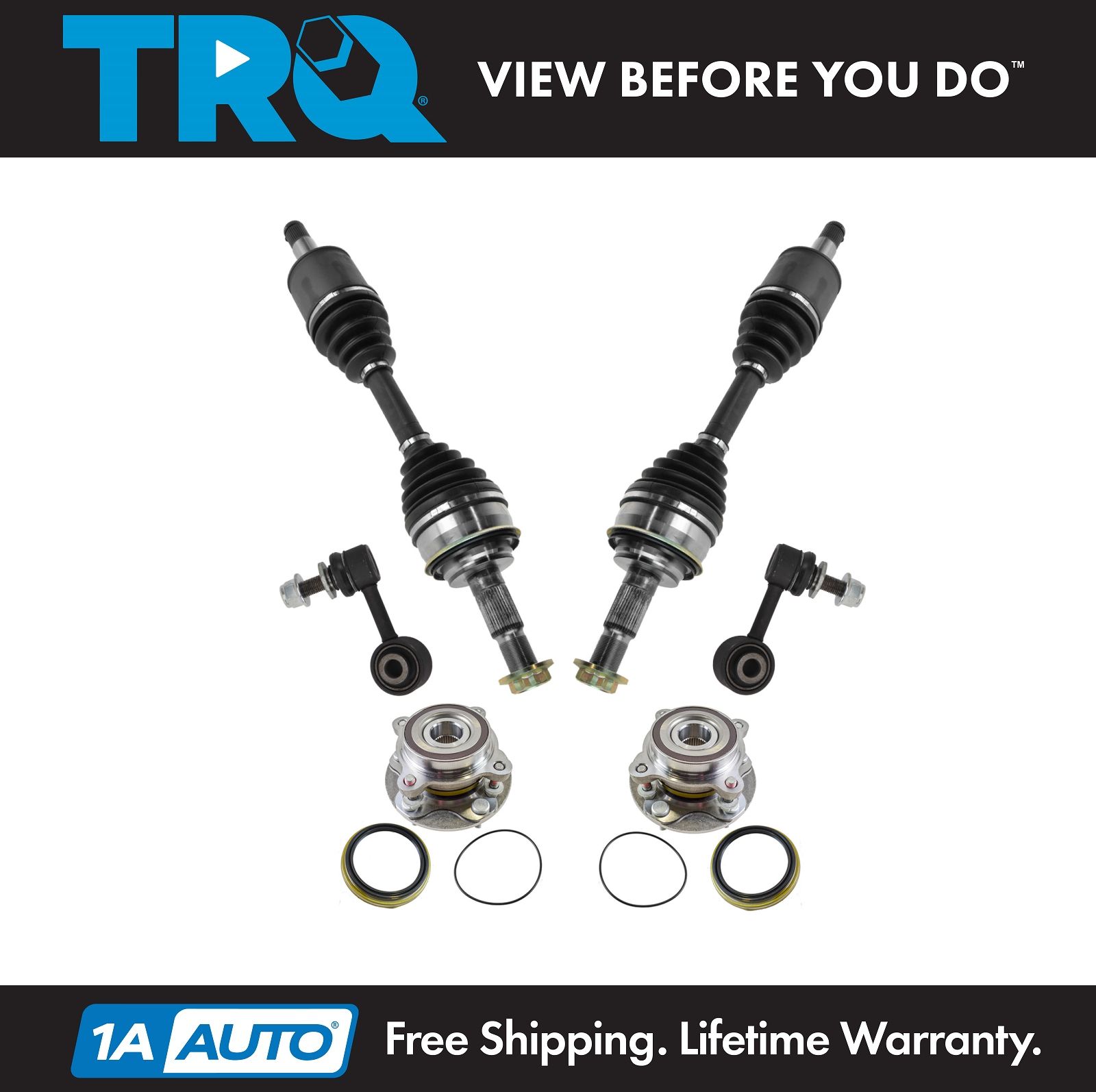 <b>6 Piece Steering & Drivetrain Kit</b>