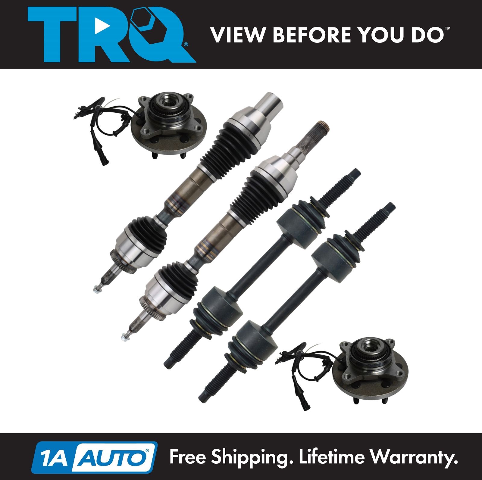 <b>6 Piece Steering & Drivetrain Kit</b>