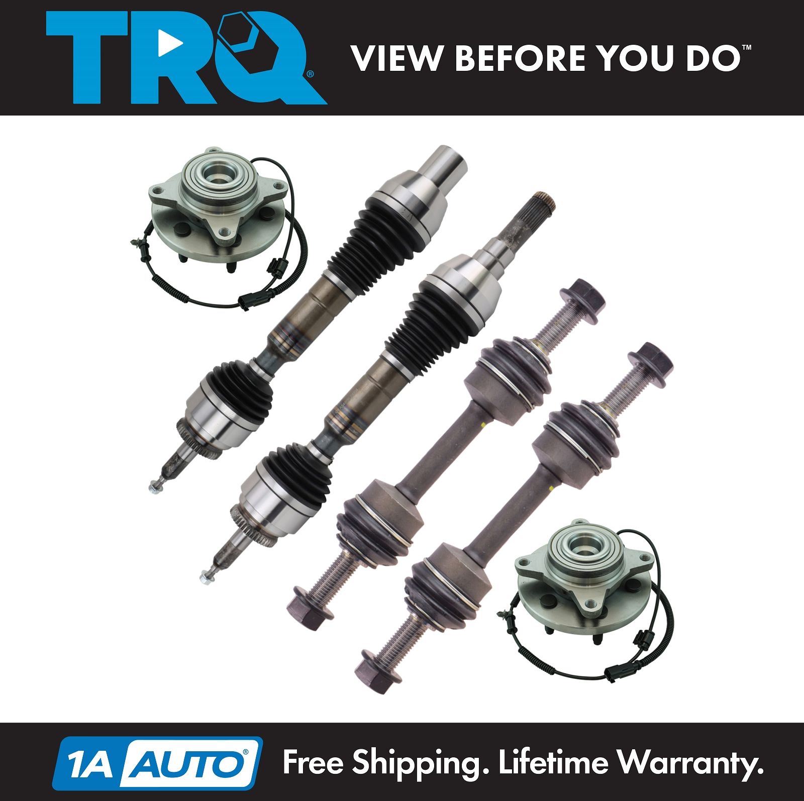 <b>6 Piece Steering & Drivetrain Kit</b>