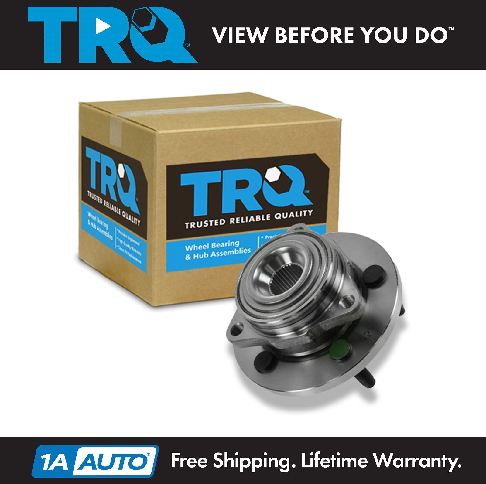 Front Left /& Right Wheel Hub ABS Wheel Speed Sensor Chevrolet Silverado