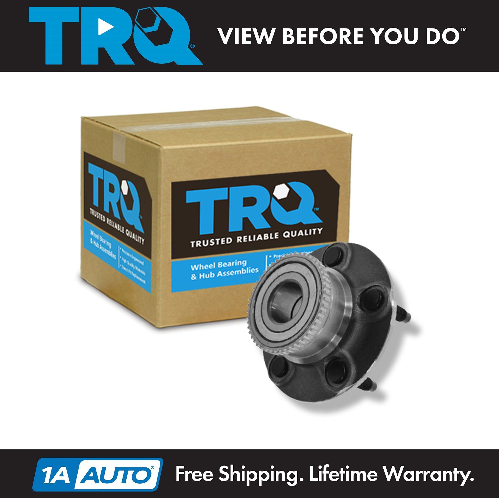 Pair Rear Wheel Bearing /& Hub for 2001-07 Mercury Sable Ford Taurus w//Drum Brake