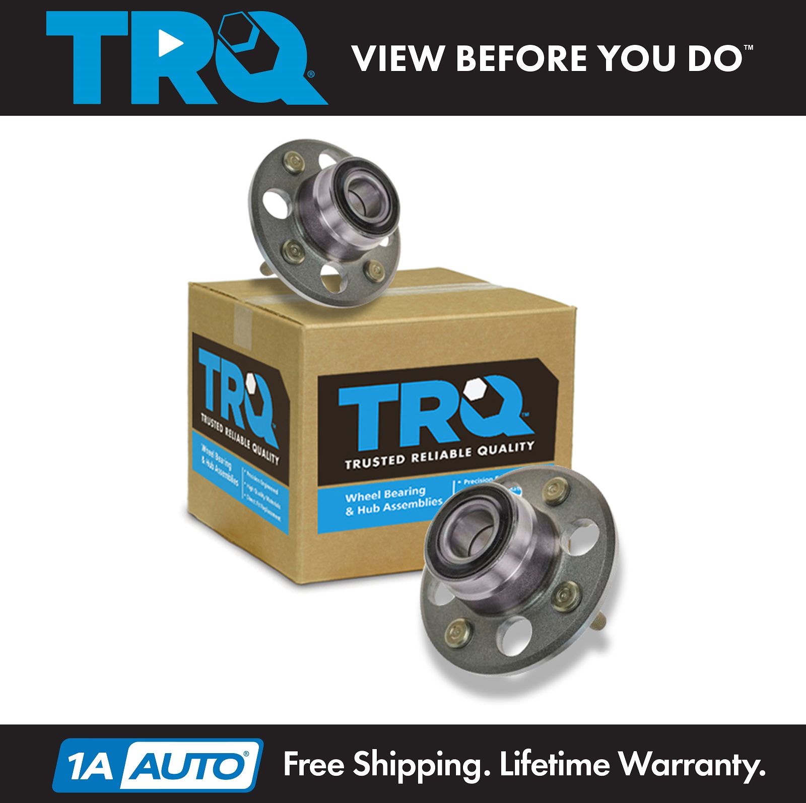 <b>2 Piece Wheel Bearing & Hub Assembly Set</b>