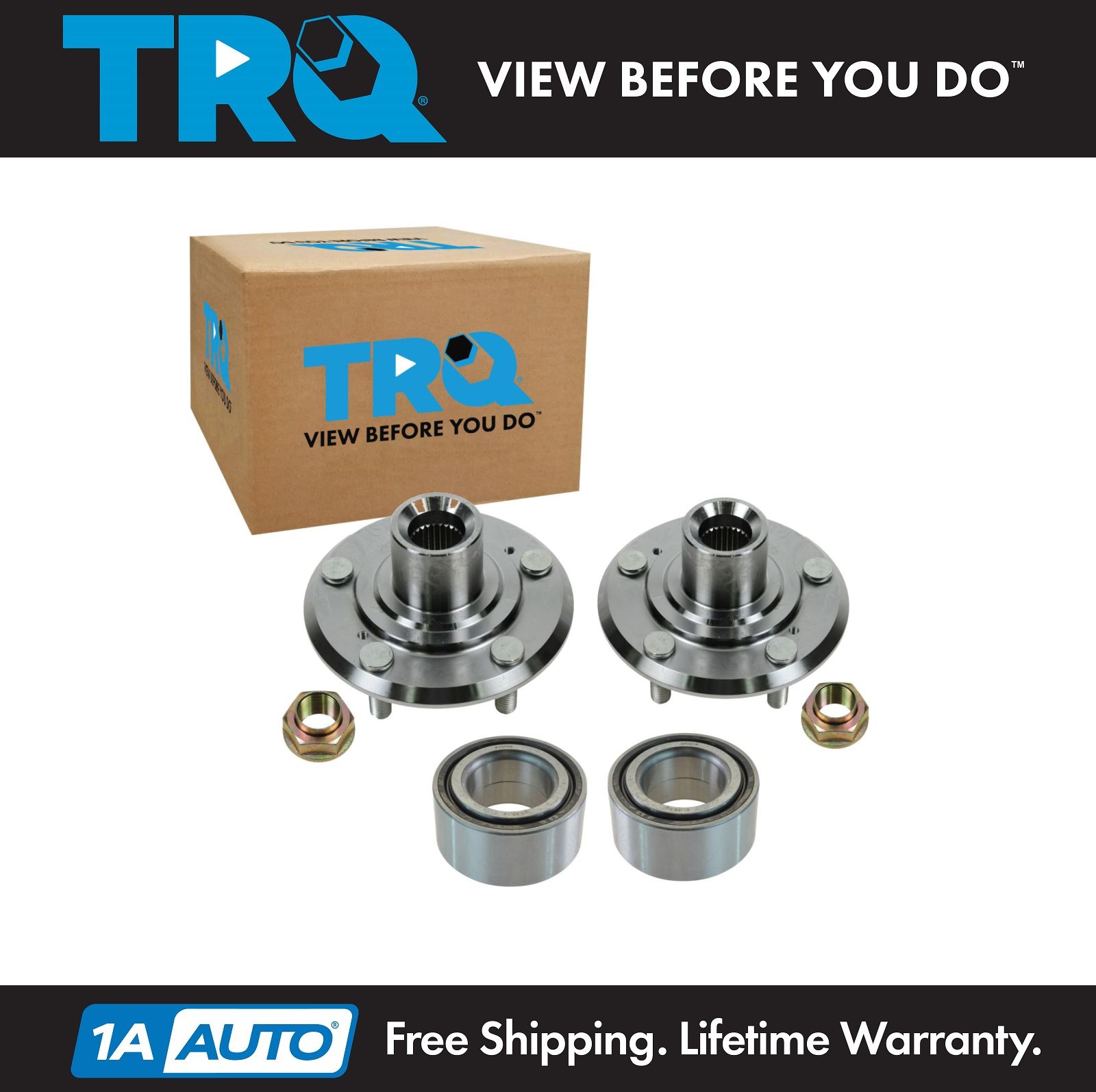 <b>4 Piece Wheel Bearing & Hub Kit</b>