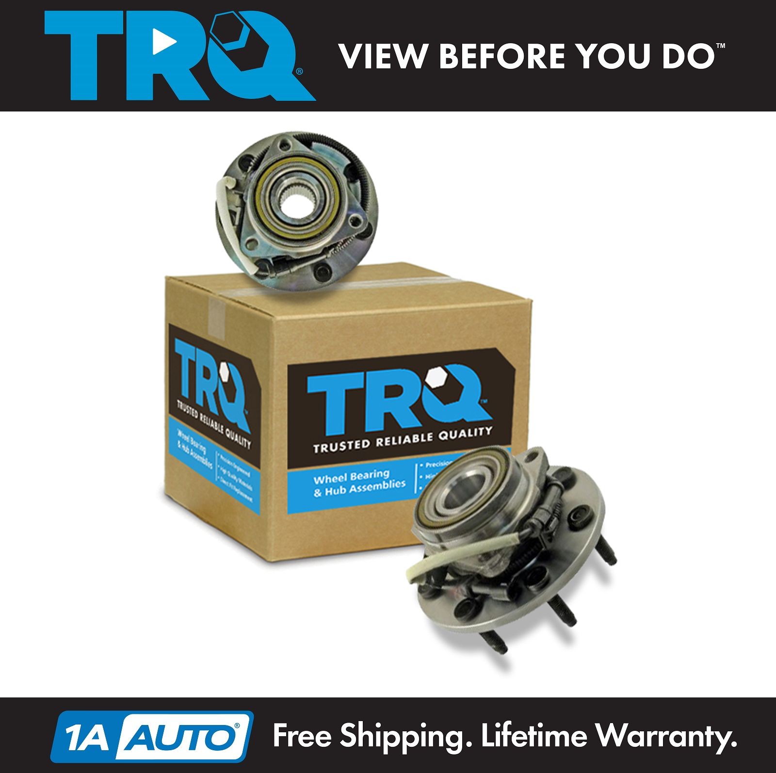 Hub Bearing for 2001 Chevrolet Impala WITH 4 WHEEL ABS-Front Pair