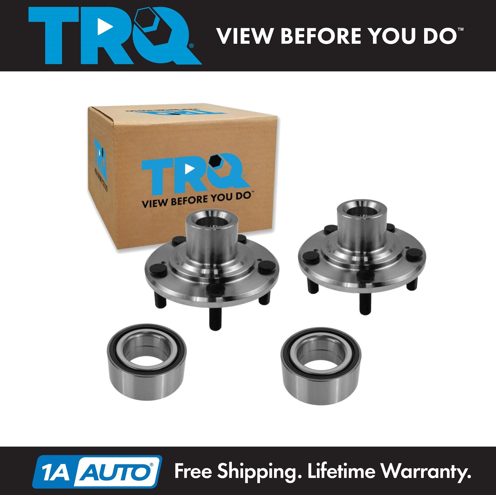 <b>4 Piece Wheel Bearing & Hub Kit</b>