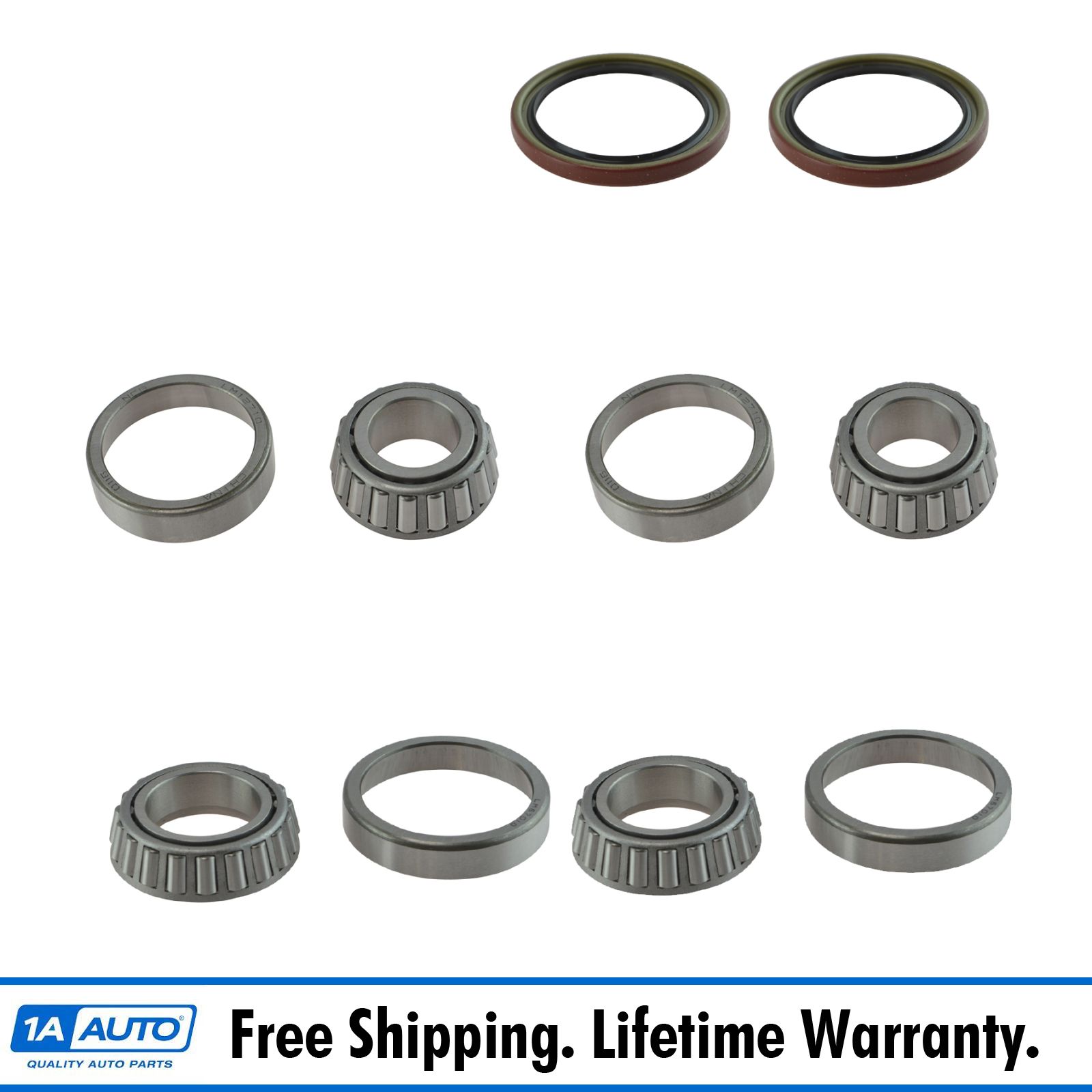Front Inner Outer Wheel Bearing /& Seal 6 Piece Kit for Chevy S10 Regal El Camino