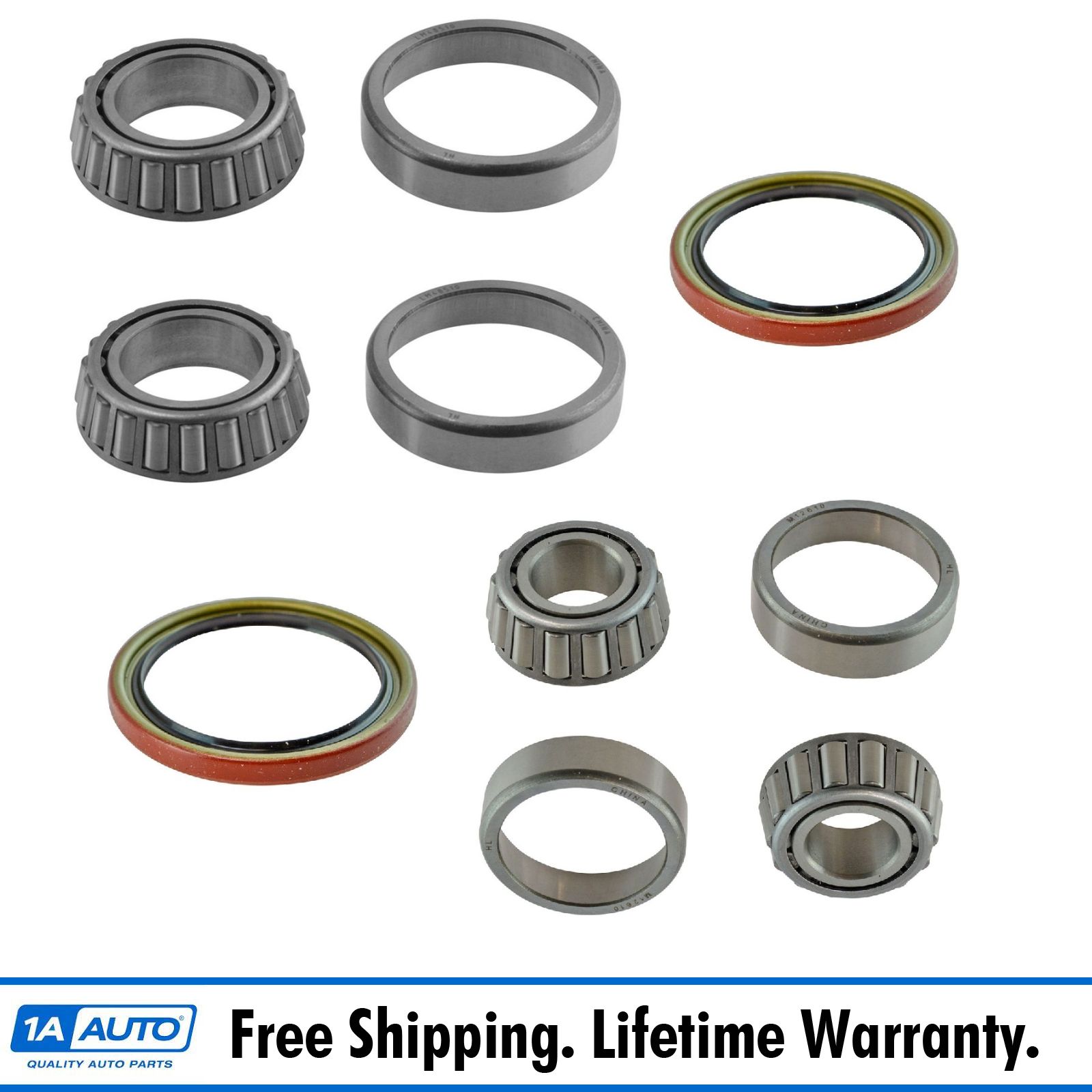 Front Inner Outer Wheel Bearing /& Seal 6 Piece Kit for Chevy S10 Regal El Camino