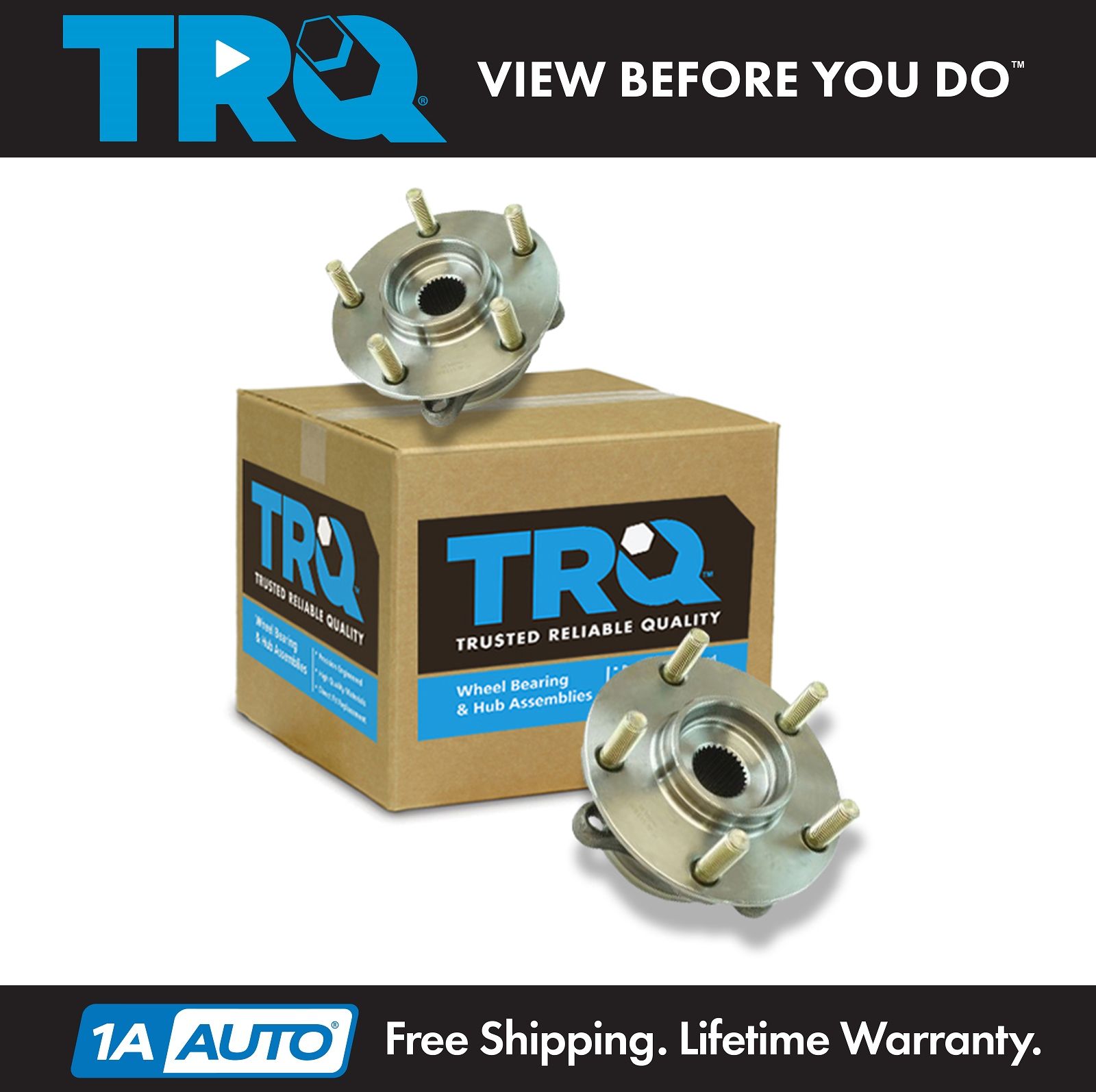 <b>2 Piece Wheel Bearing & Hub Assembly Set</b>