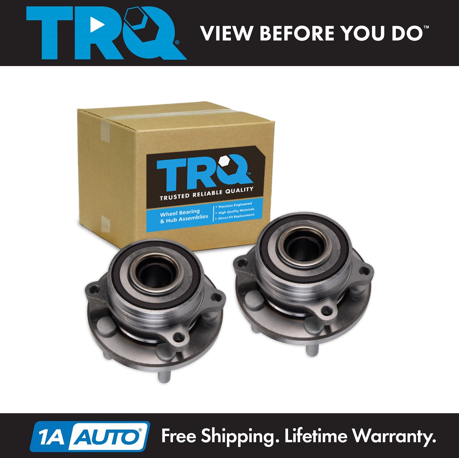 <b>2 Piece Wheel Bearing & Hub Assembly Set</b>