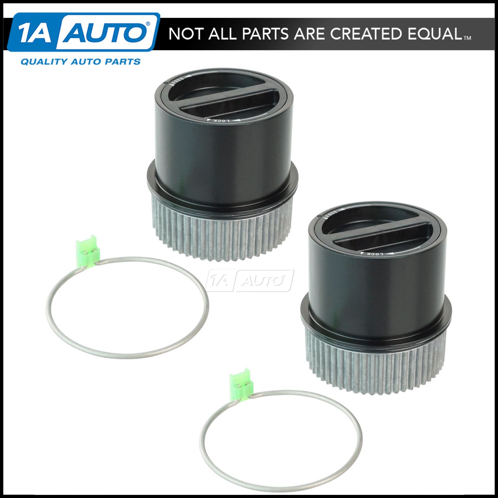 Dorman Manual Locking Hub Front Pair Set for Ford Excursion F250 F450 F350  F550