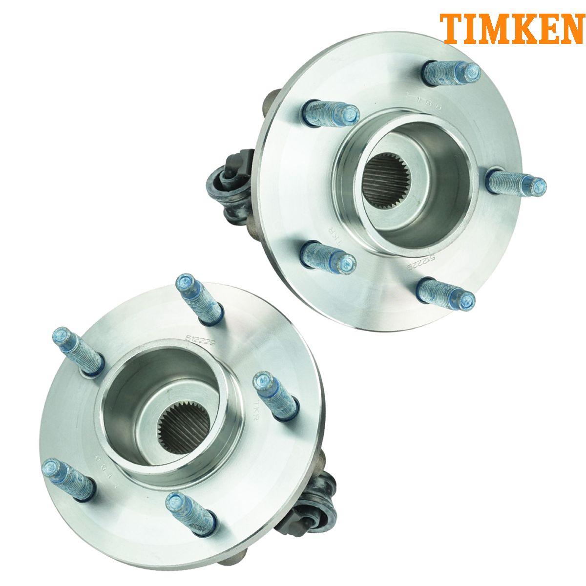 Rear Wheel Hub & Bearing Pair Set TIMKEN for Equinox Torrent Vue 2WD