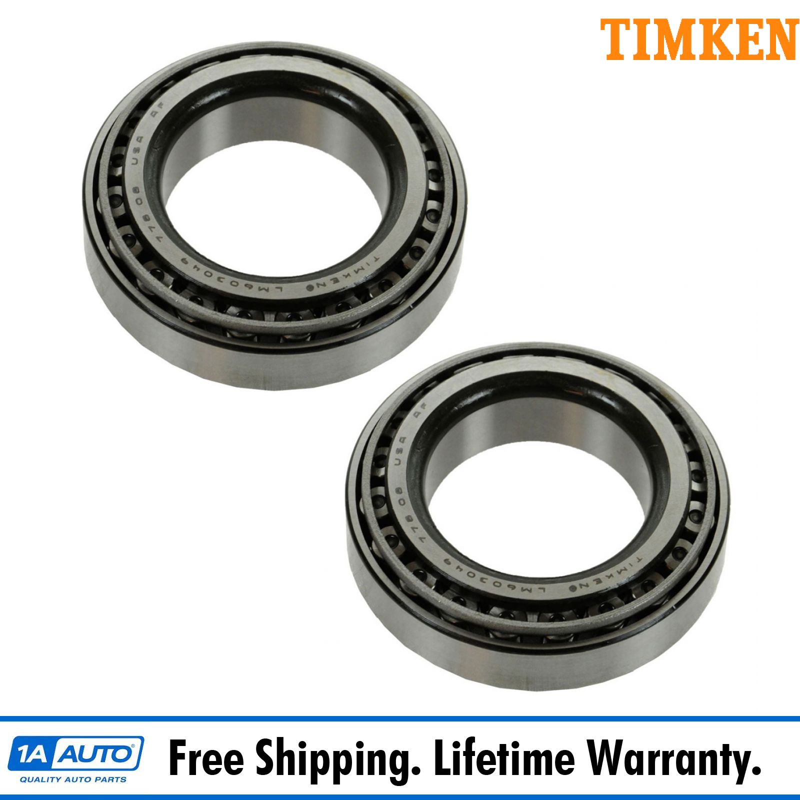 Driver & Passenger Wheel Bearing Pair for Buick Cadillac Chevy Dodge Ford Jeep