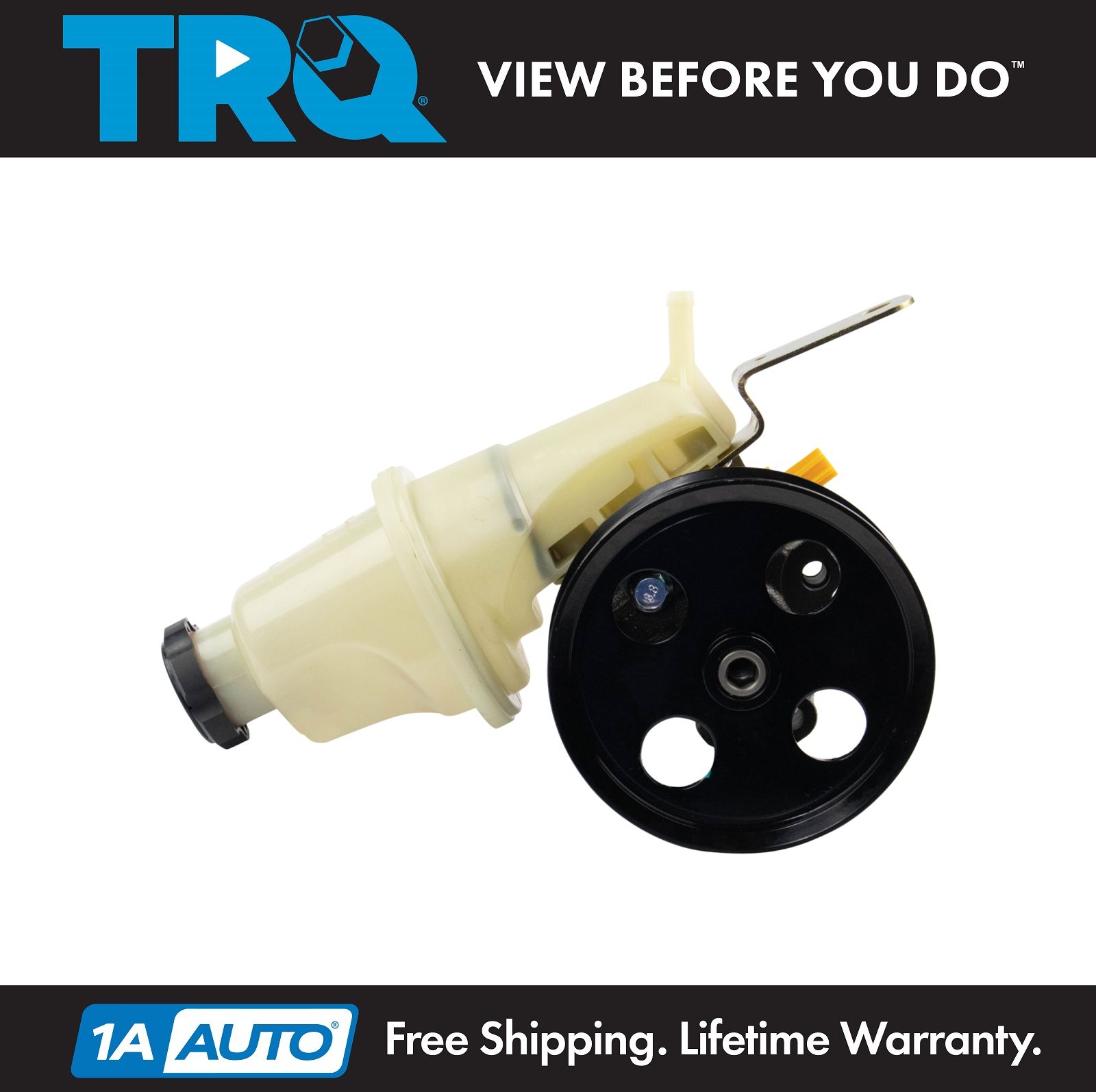 Power Steering Pump with Pulley Reservoir New for Dodge Dakota Durango