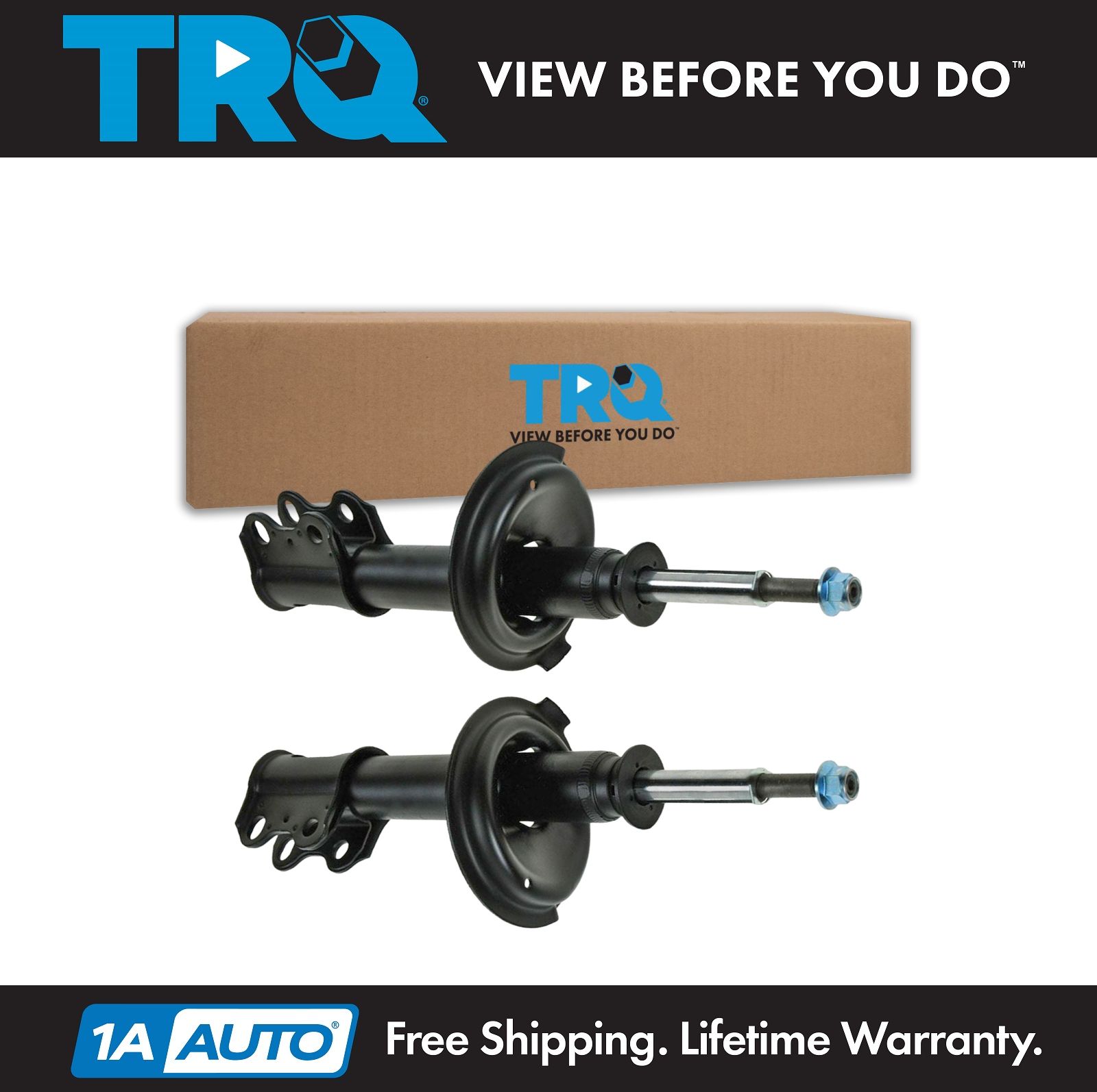 2 of Front Shock Absorbers for 03-06 Mitsubishi Outlander Left and Right Pair