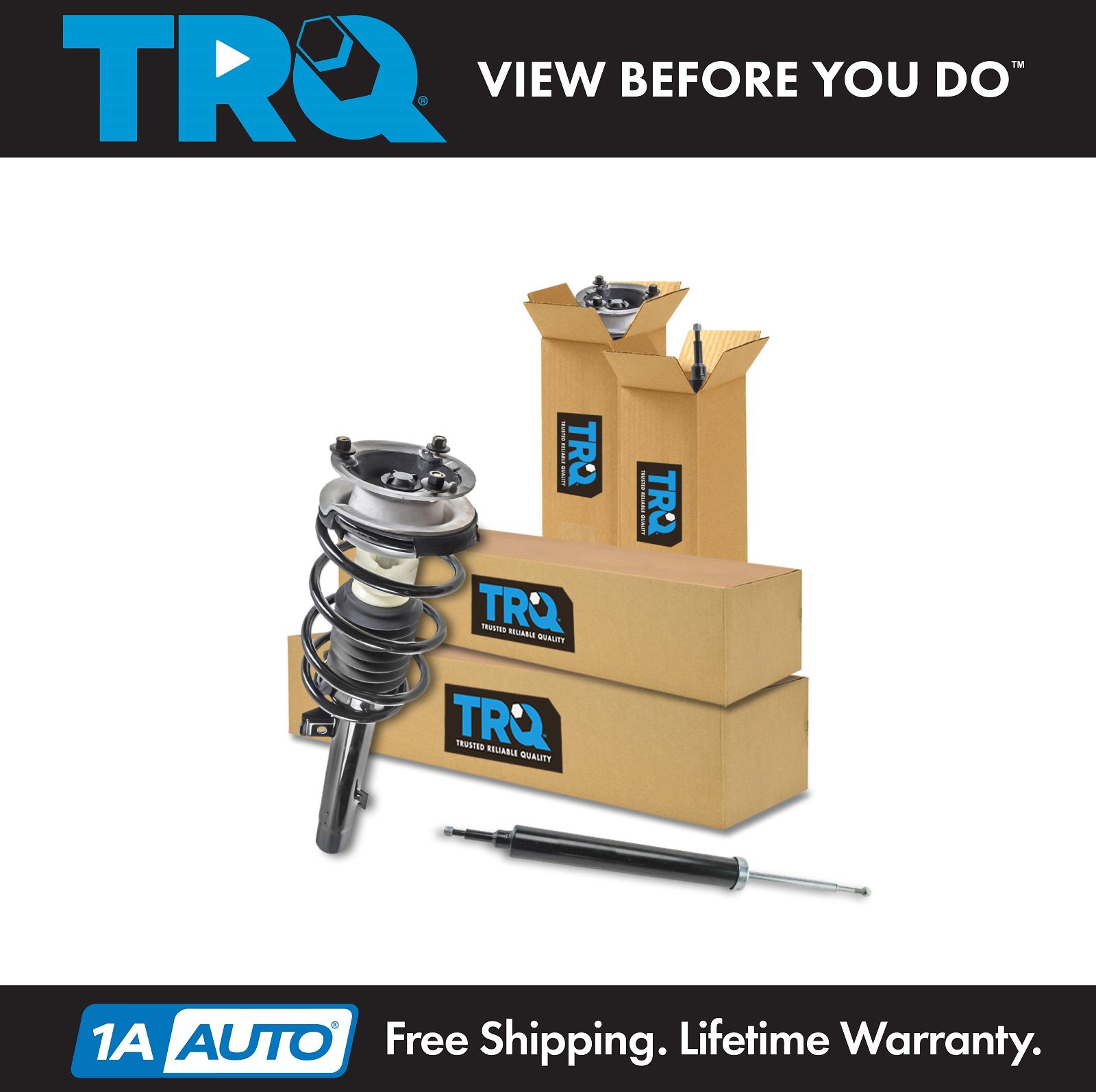 <b>4 Piece Complete Strut Assembly & Shock Absorber Kit</b>