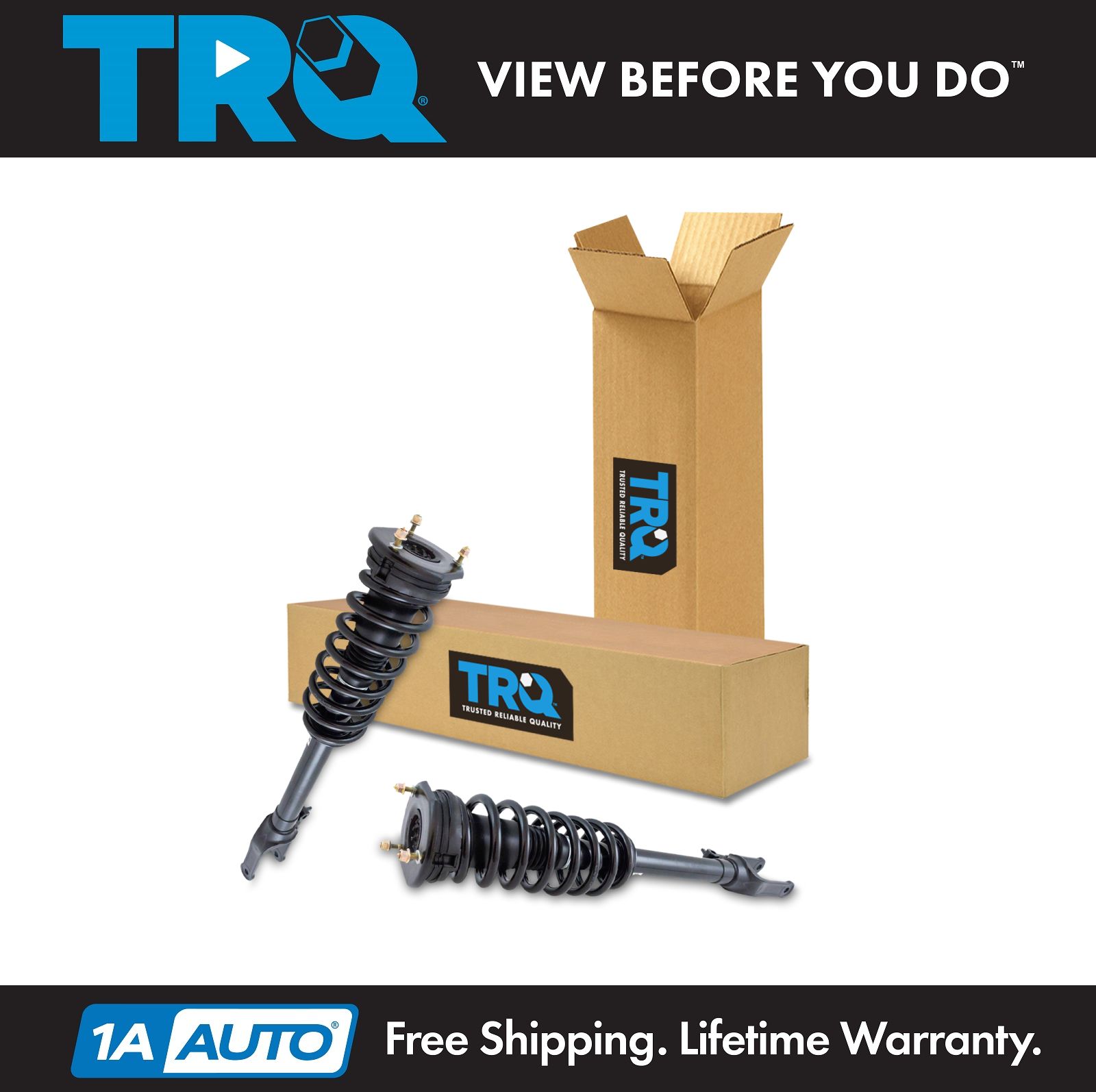 For 05-17 Volkswagen Jetta Quick complete Front Strut Coil Spring Assembly Pair