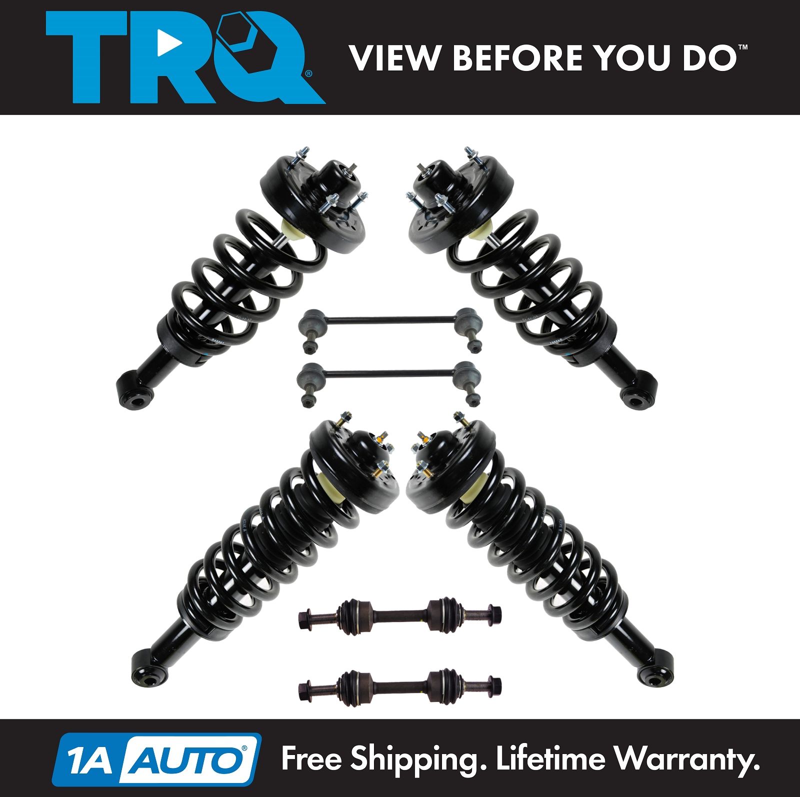 <b>8 Piece Suspension Kit</b>