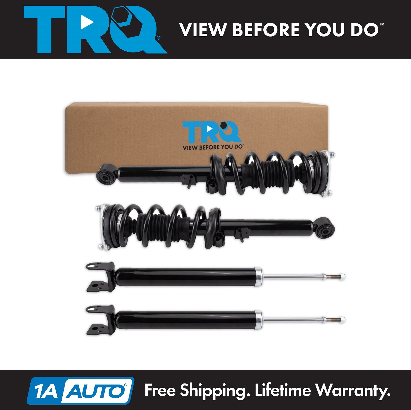 <b>4 Piece Complete Shock Assembly & Shock Absorber Kit</b>