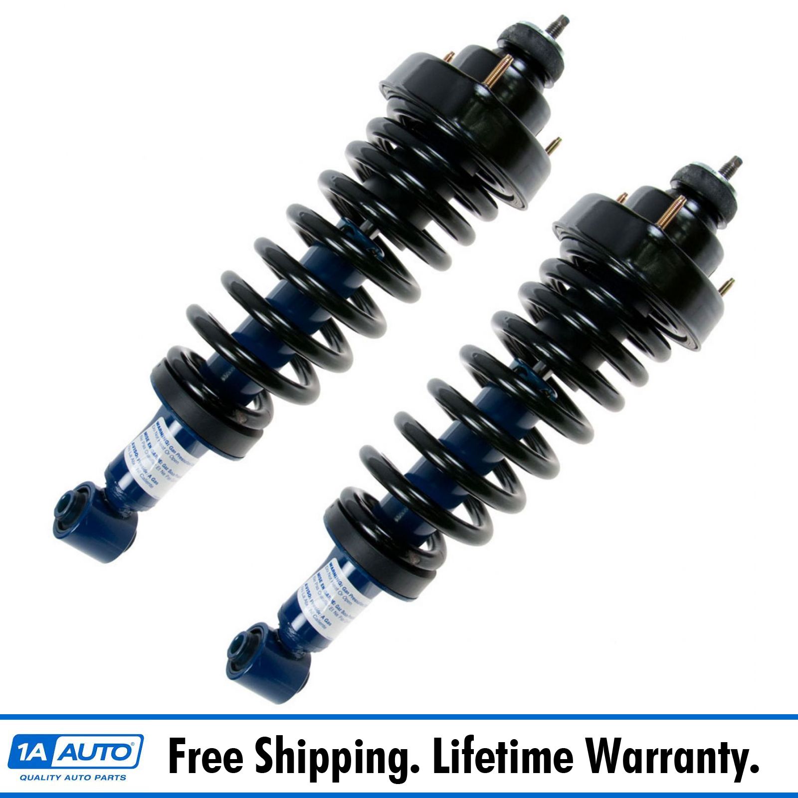 Pair Set of 2 Rear Monroe Susp Strut /& Coil Spring Kit For Ford Explorer Mercury
