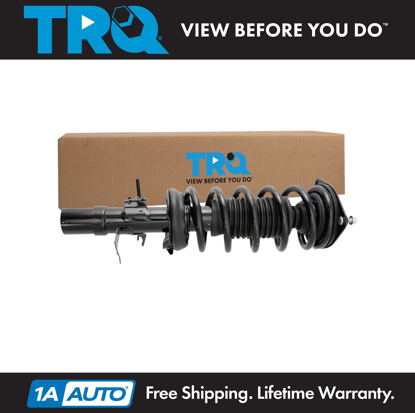 格安販売中 TRQ Front LH Assembly Spring Shock Strut Complete Loaded スポーツ