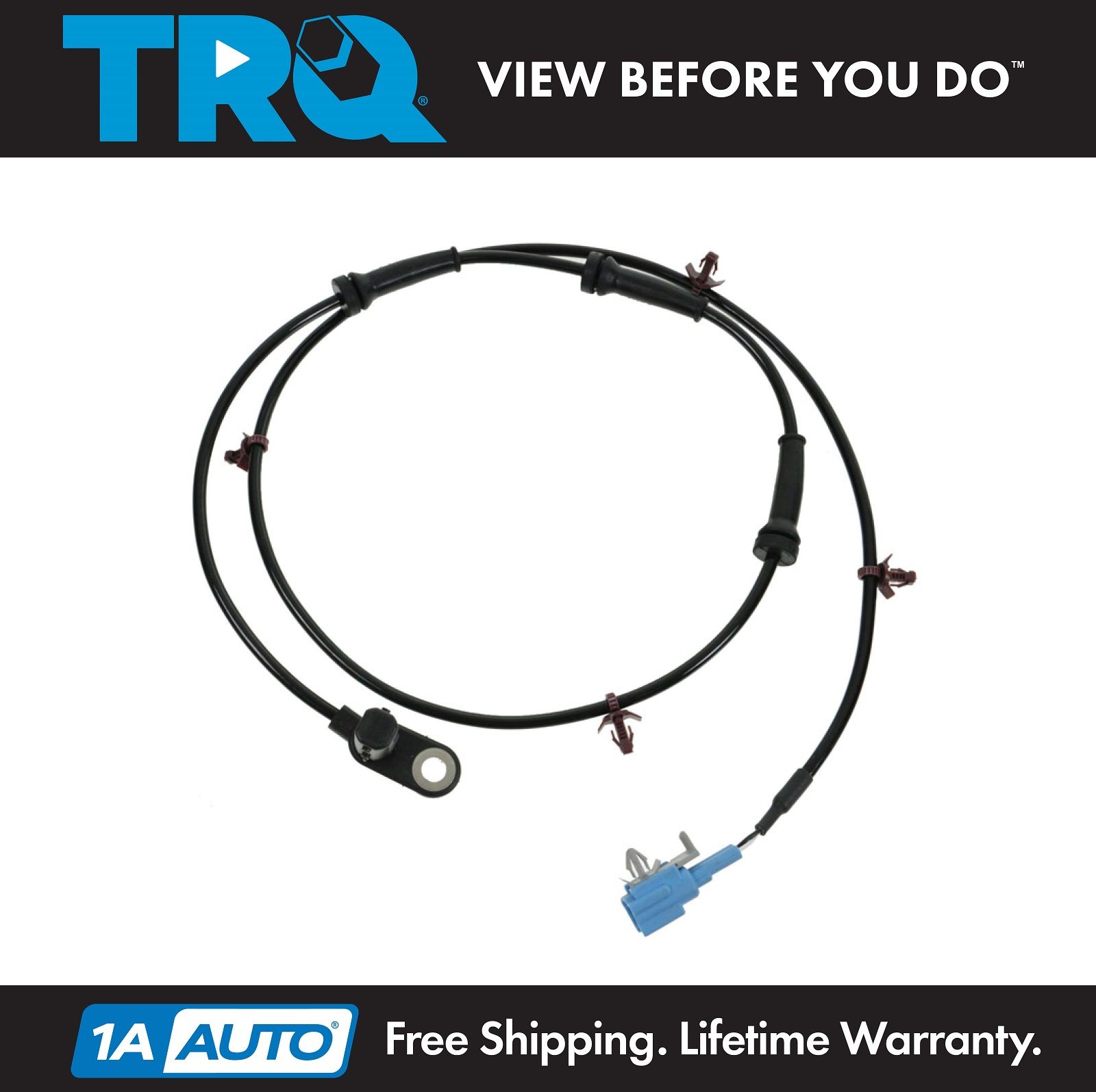 Rear Wheel ABS Sensor with Harness Passenger Side Right RH RR For Nissan Maxima