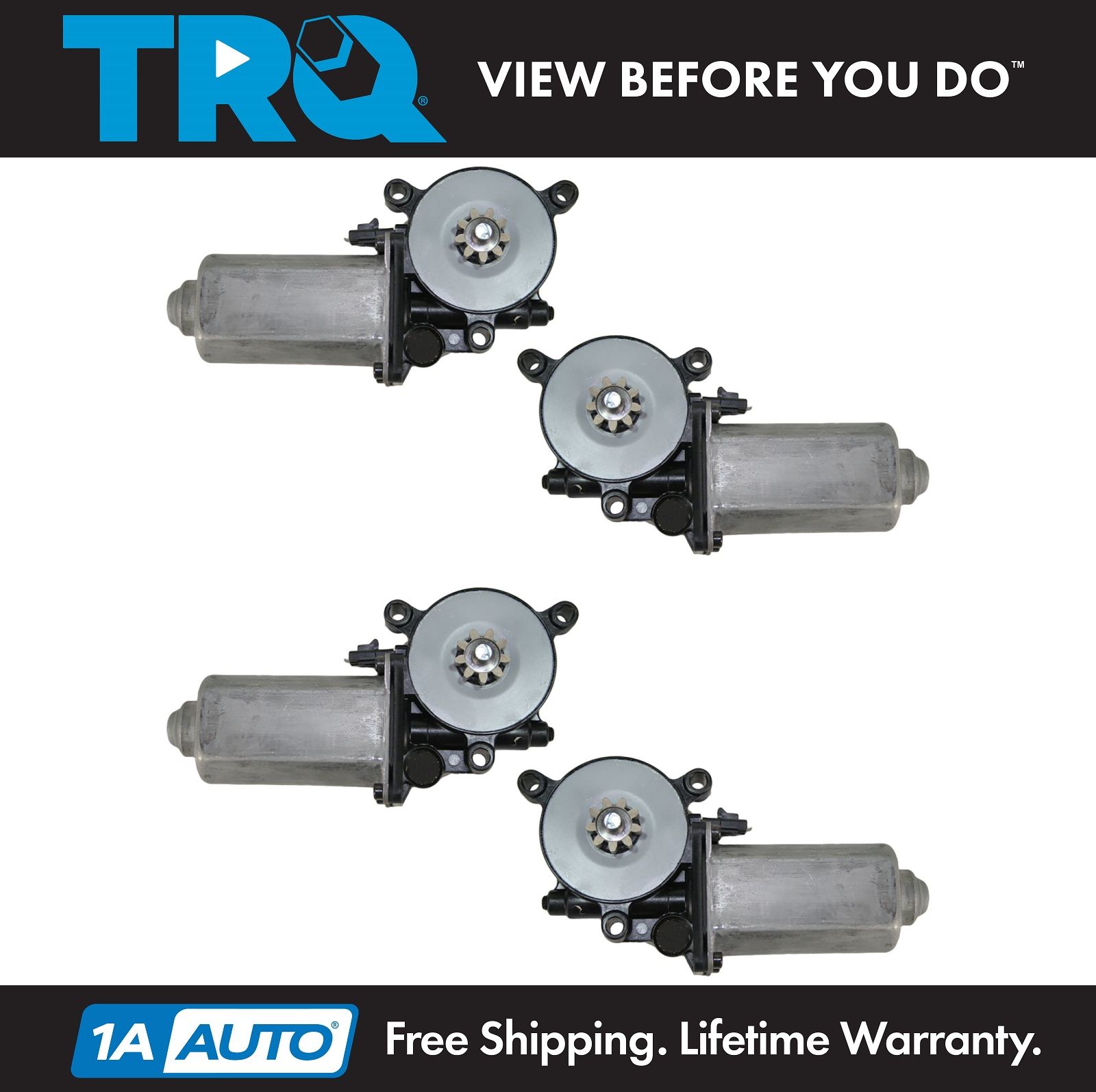 Power Door Window Motor 4 Piece Kit Set For S10 Blazer S