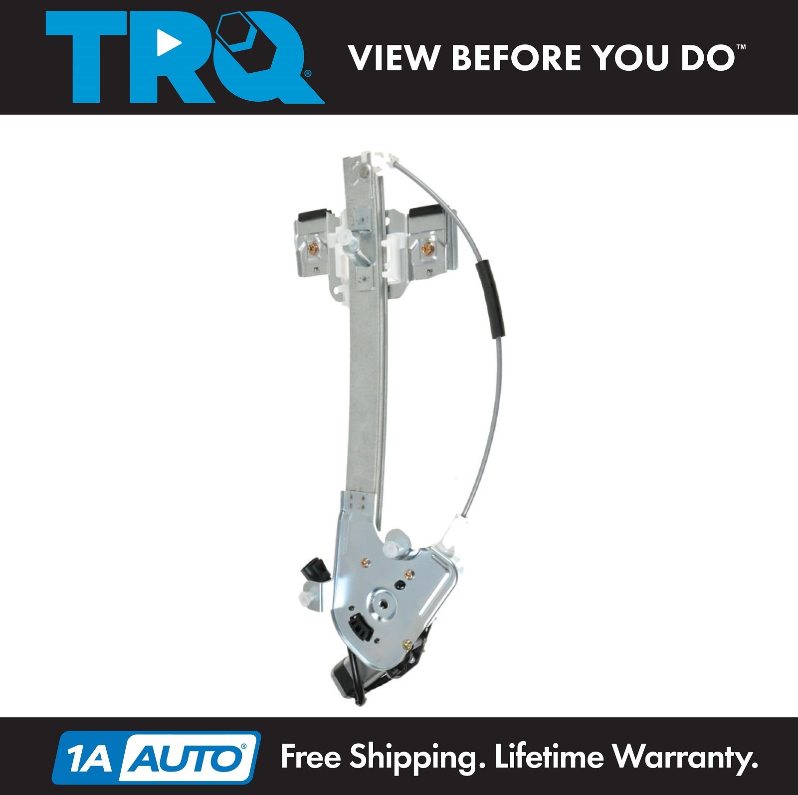 Rear Power Window Regulator Passenger Side Right RH for 00-05 Cadillac Deville