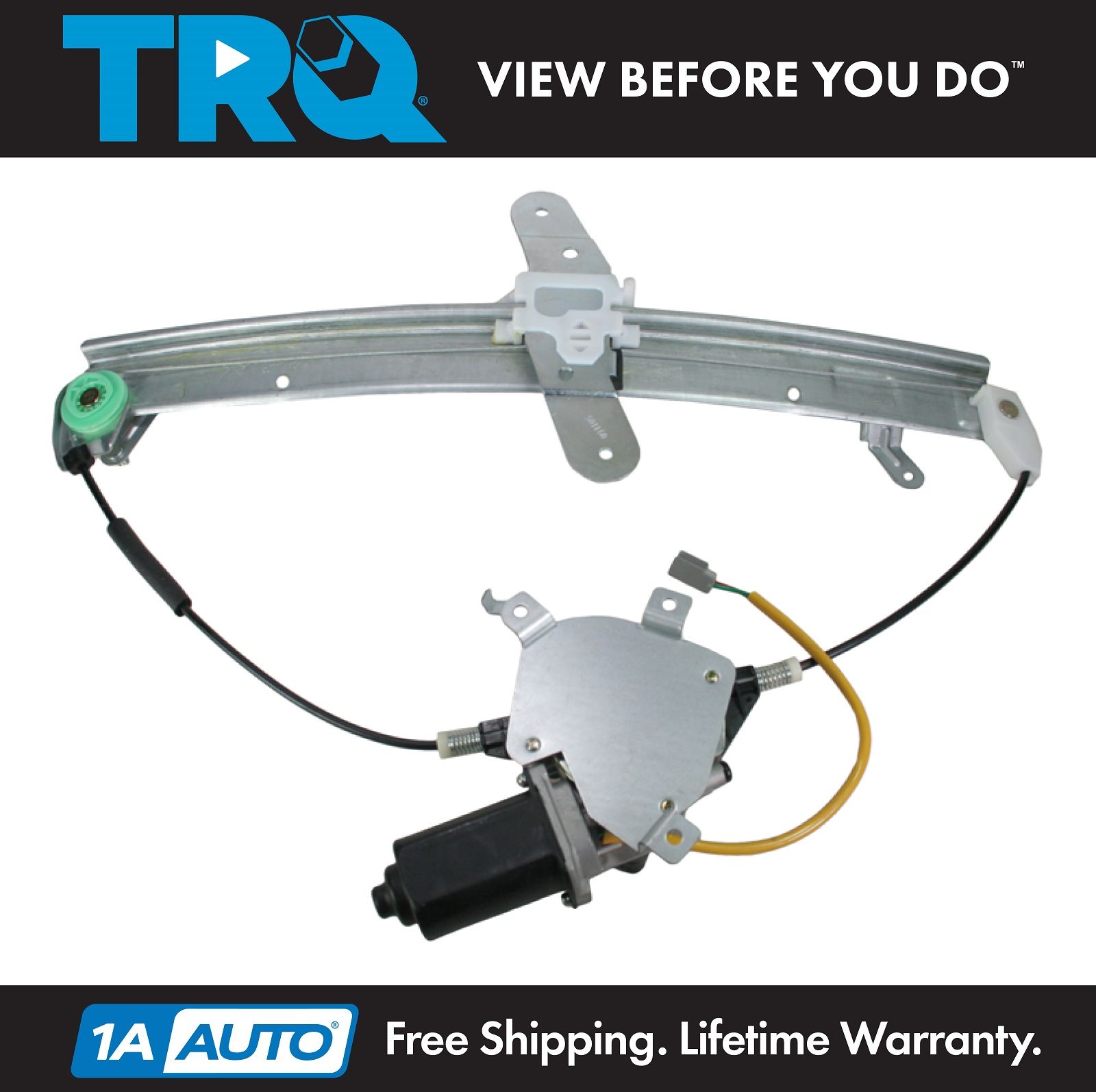 98-09 Lincoln Town Car Window Regulator w/Motor Front L
