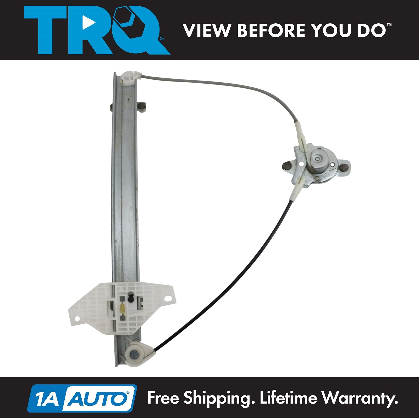 Manual Window Regulator Driver Side Left LH for 00-06 Hyundai Accent  Hatchback