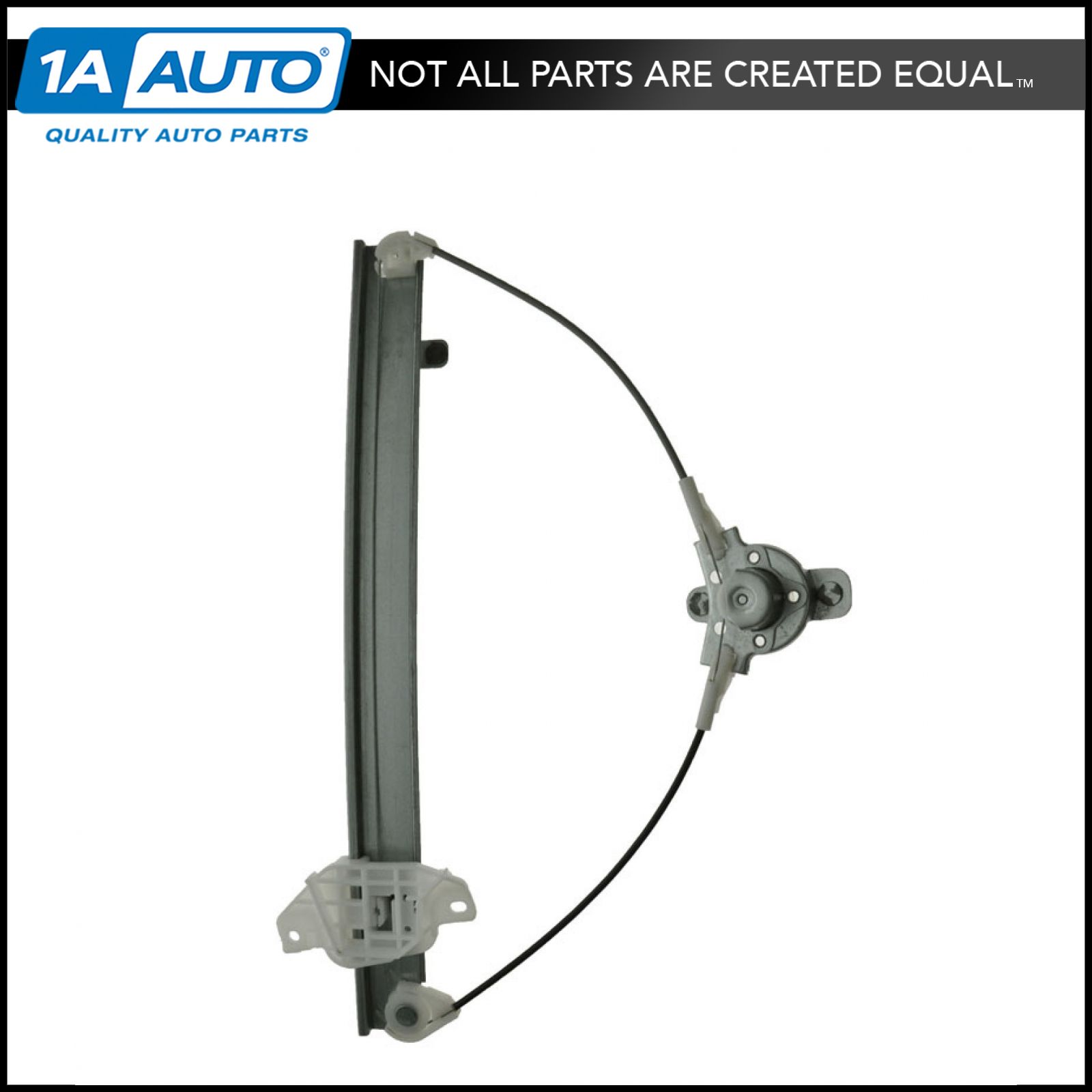 Front Manual Window Regulator Driver Side Left LH for 95-99 Accent Sedan