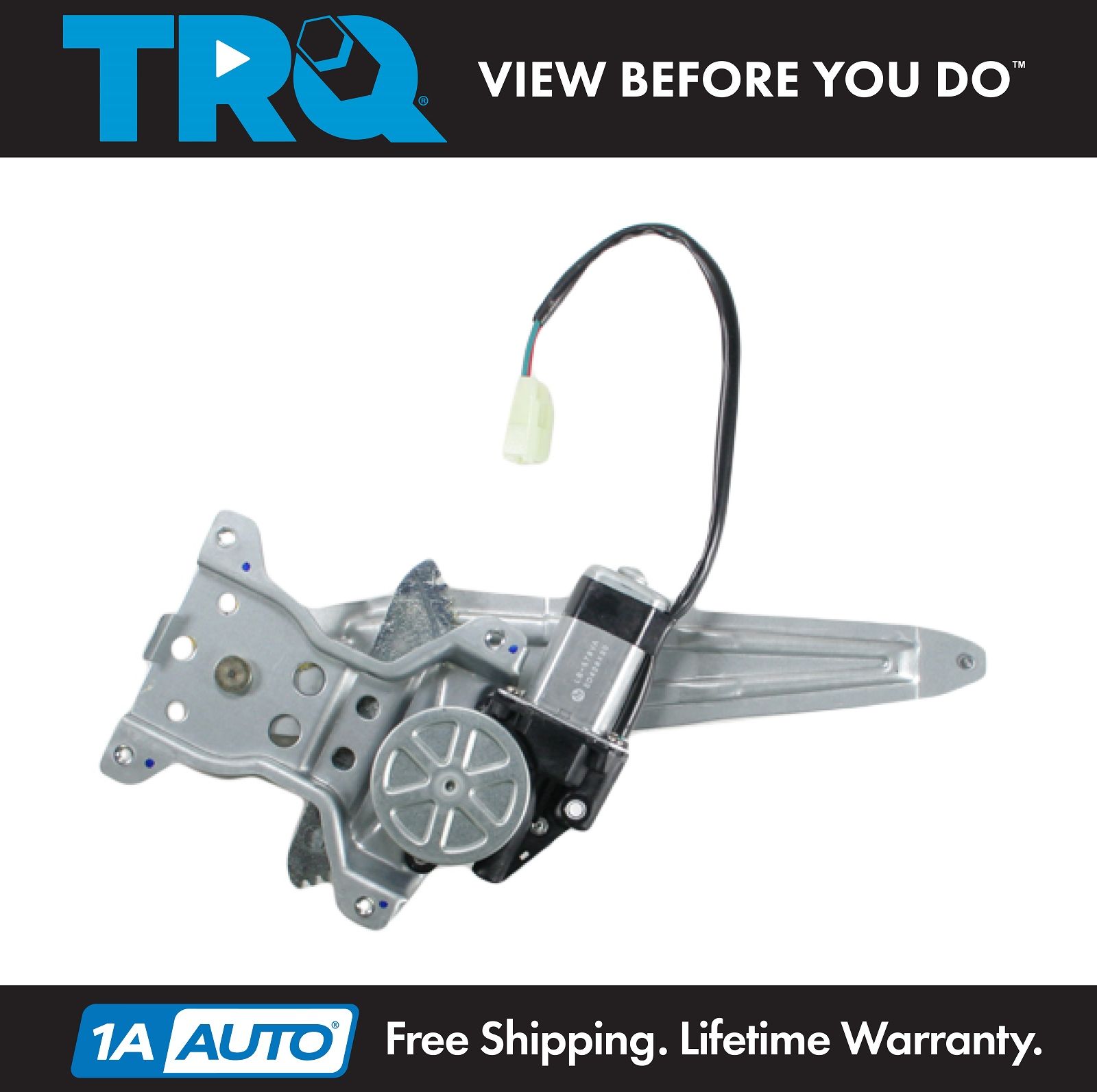 TRQ Window Regulator w/ Motor Rear RH Right for Toyota Corolla 0308 eBay