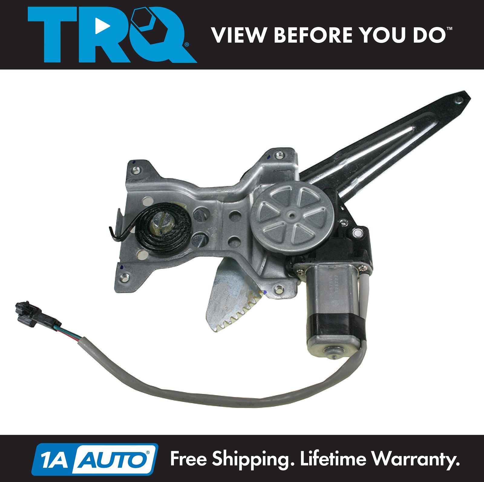TRQ Power Window Regulator with Motor Rear Right Passenger Side for Corolla | eBay
