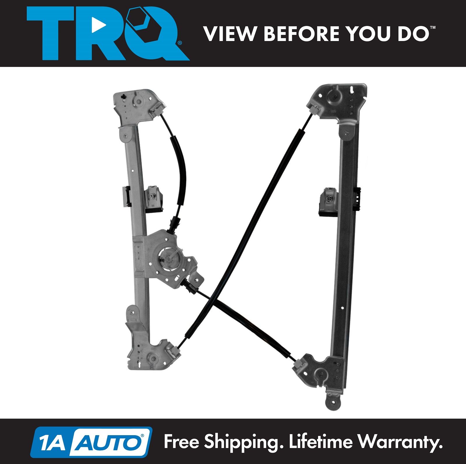 Power Window Regulator Front Lh Driver Side For 04 08 F150 Lt Reg Crew Cab Ebay