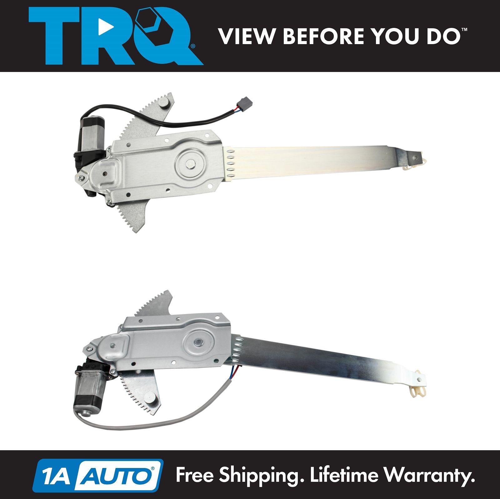Bronco F-Series Power Window Regulator w/Motor Pair NEW