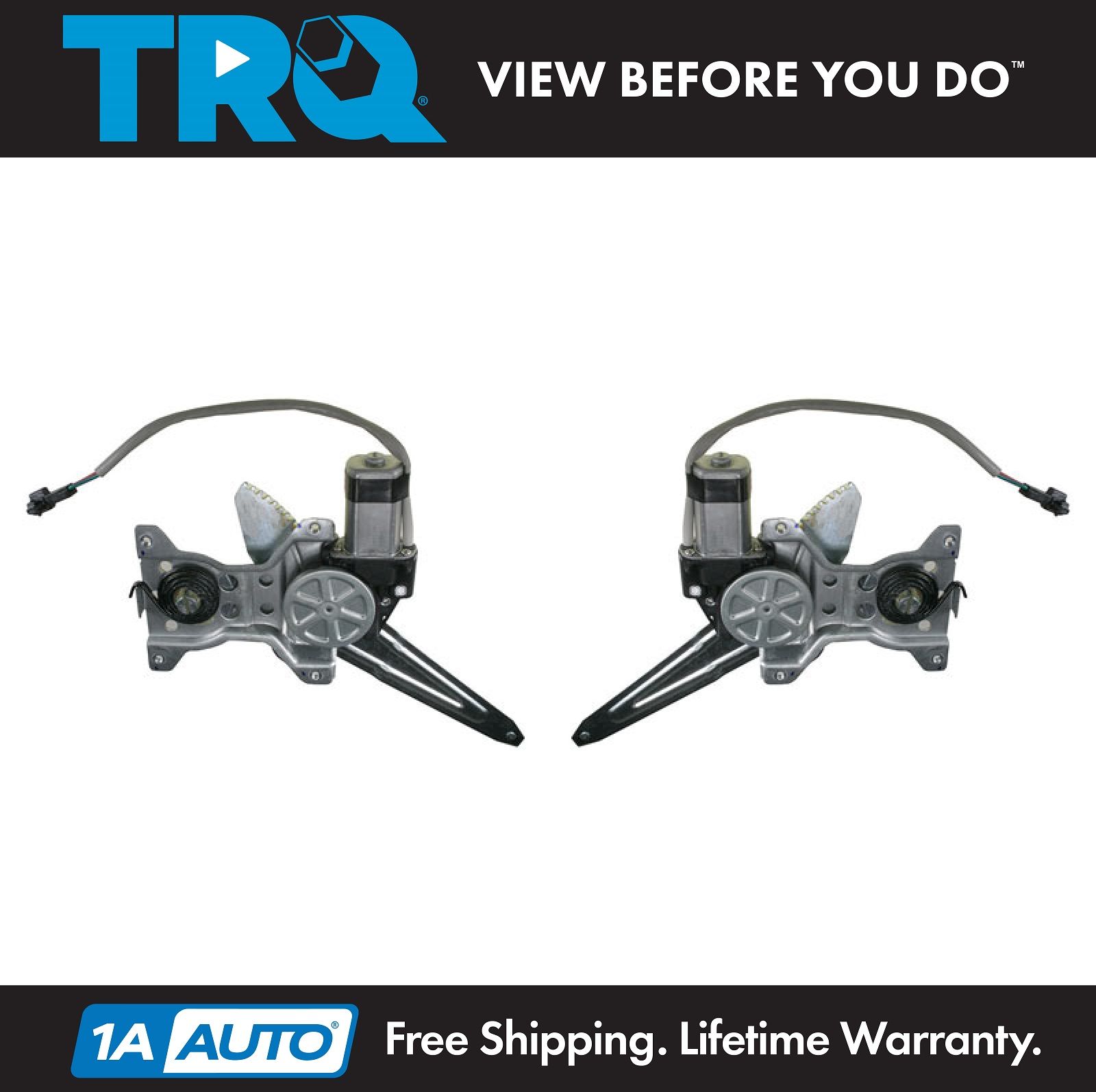 <b>2 Piece Power Power Window Motor & Regulator Assembly Set</b>