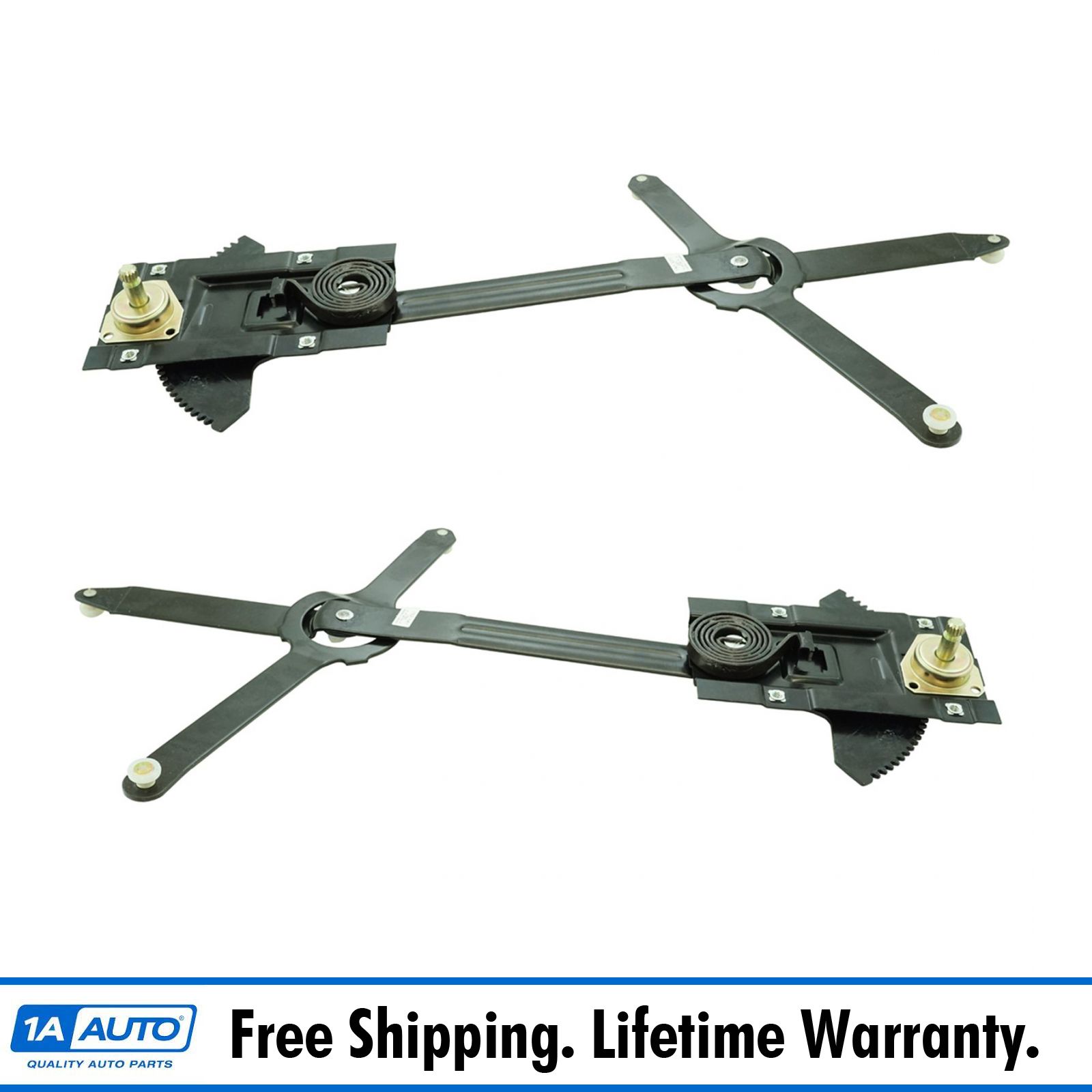 Front Manual Window Regulator Pair Set for 95-04 Tacoma