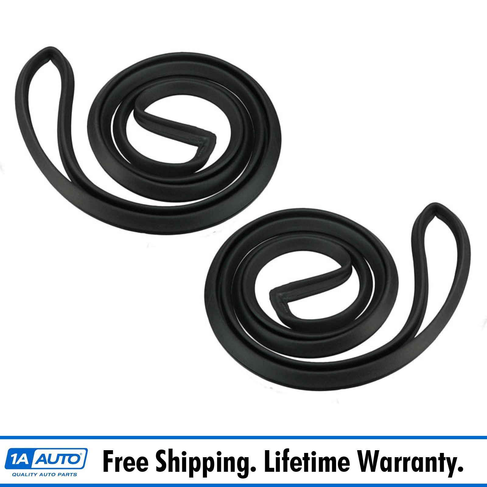 1966-1967 Oldsmobile Cutlass /& F85 4 door hardtop front door weatherstrip seals