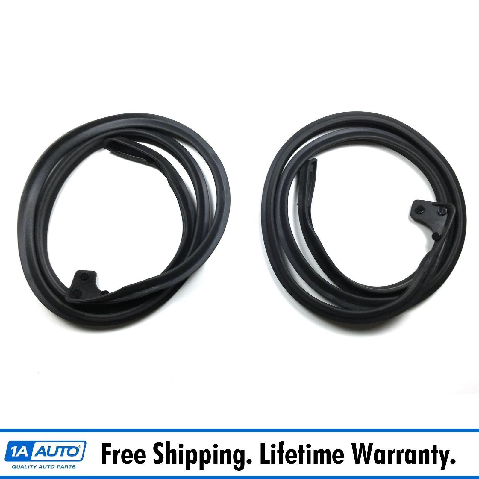 Door Weatherstrip Seal Lower Kit Pair Set of 2 for Jeep Commando Jeepster New