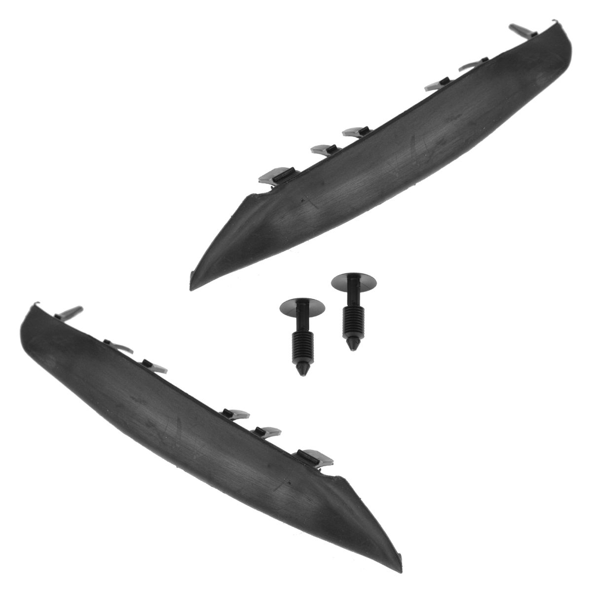 Windshield Wiper Cowl End Weatherstrip Rubber Seal Kit for Ford F150